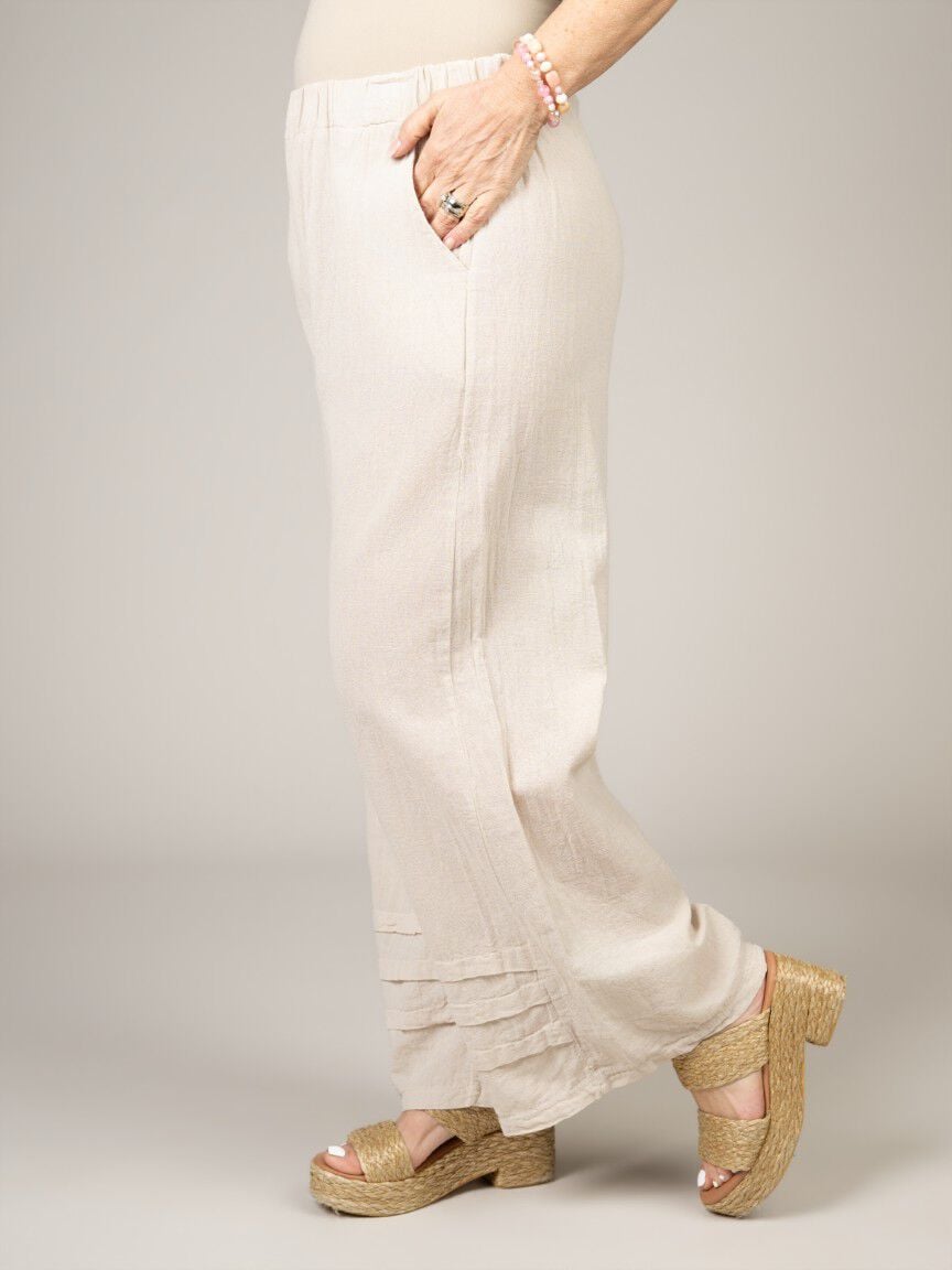 Wide Leg Pull-On Pants Image 2