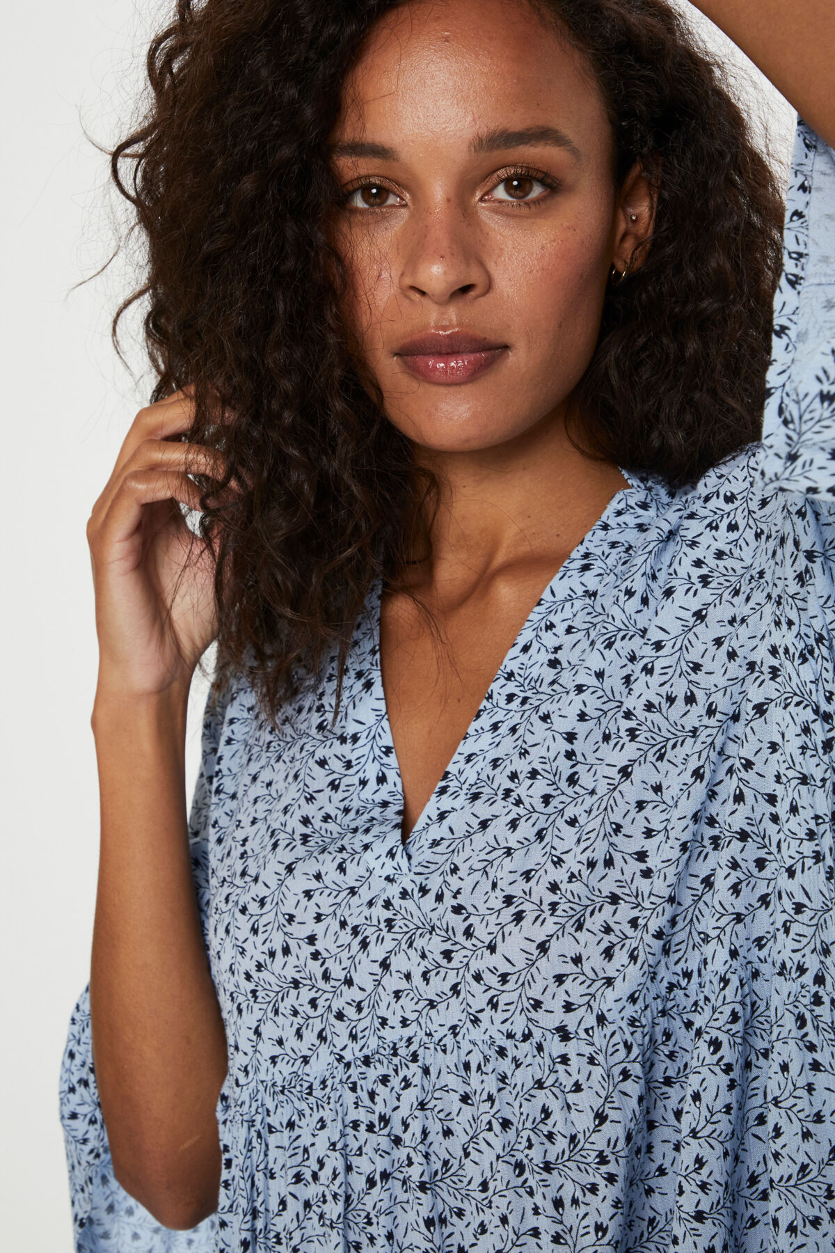 Kaffe Berna Amber Dress with 3/4 Sleeve Image 4