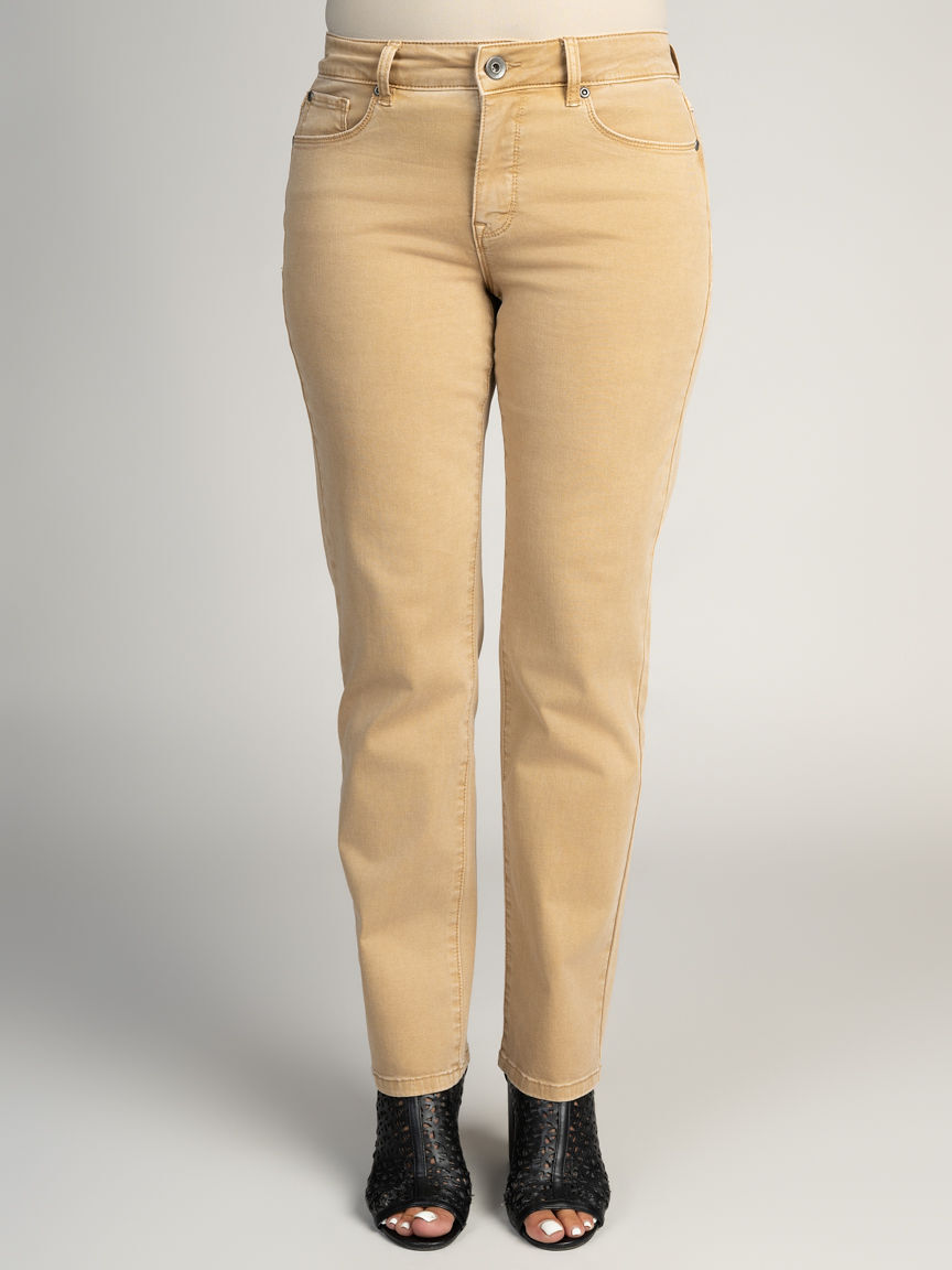Petite 5 Pocket Colored Jeans 