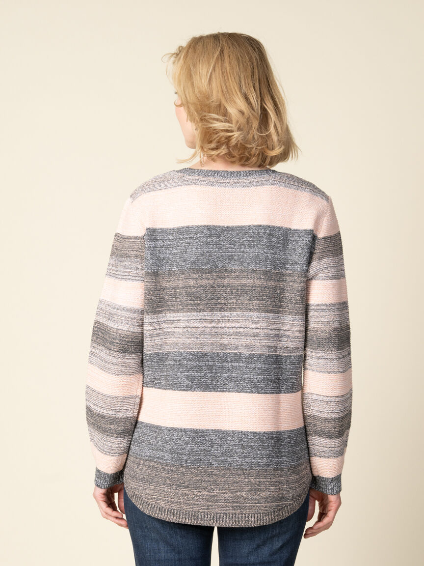 Long Sleeve Knit Sweater Image 3
