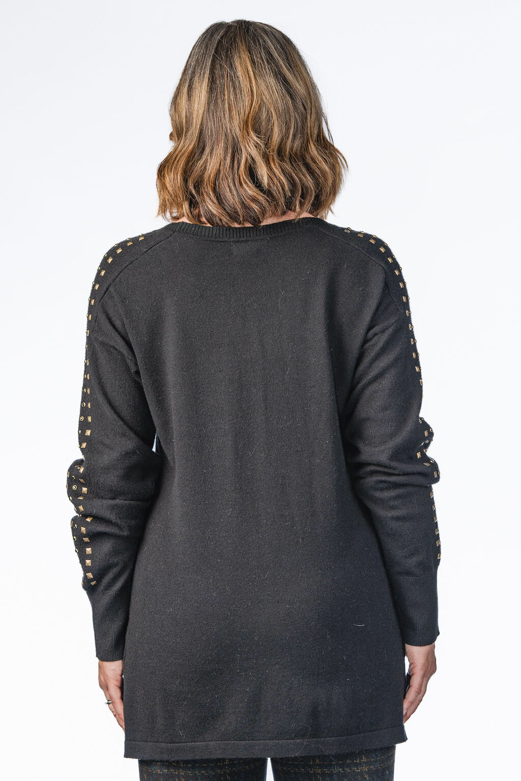 Gold-Studded Sweater  Image 2