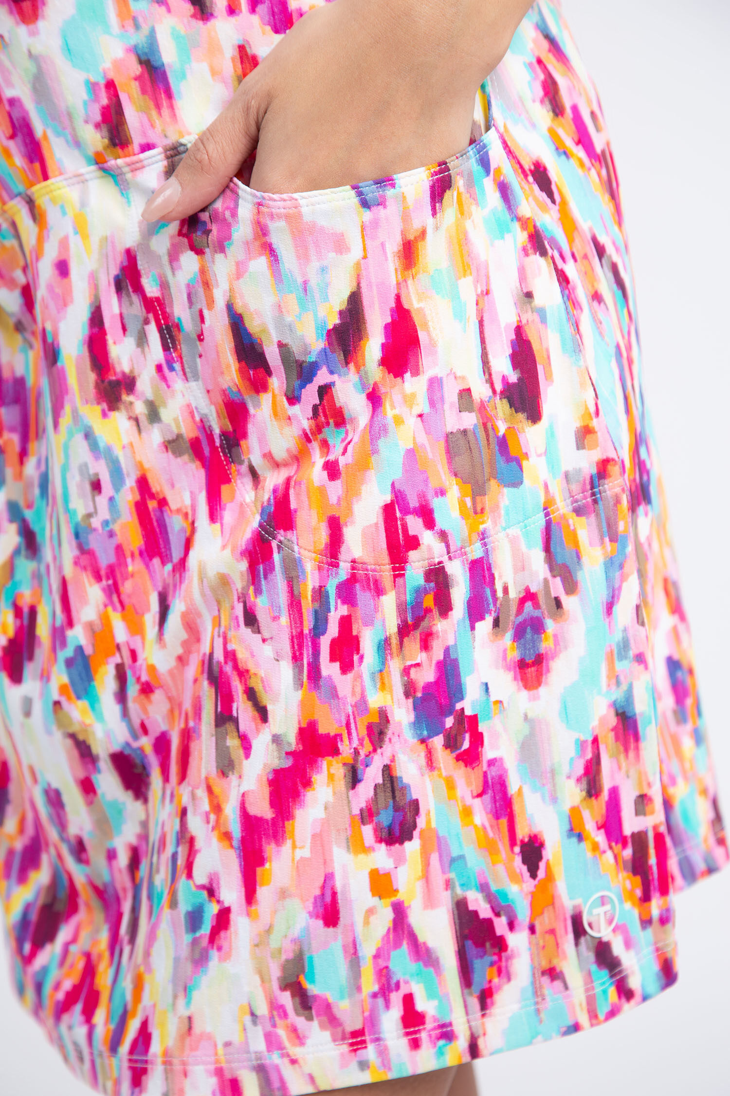 Performance Pocketed Pull-On Golf Skort Image 4