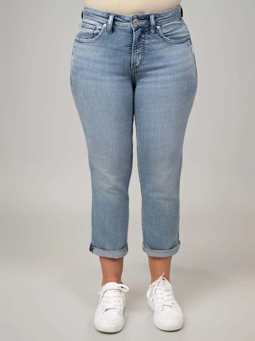 Avery High Rise Luxe Stretch Capri