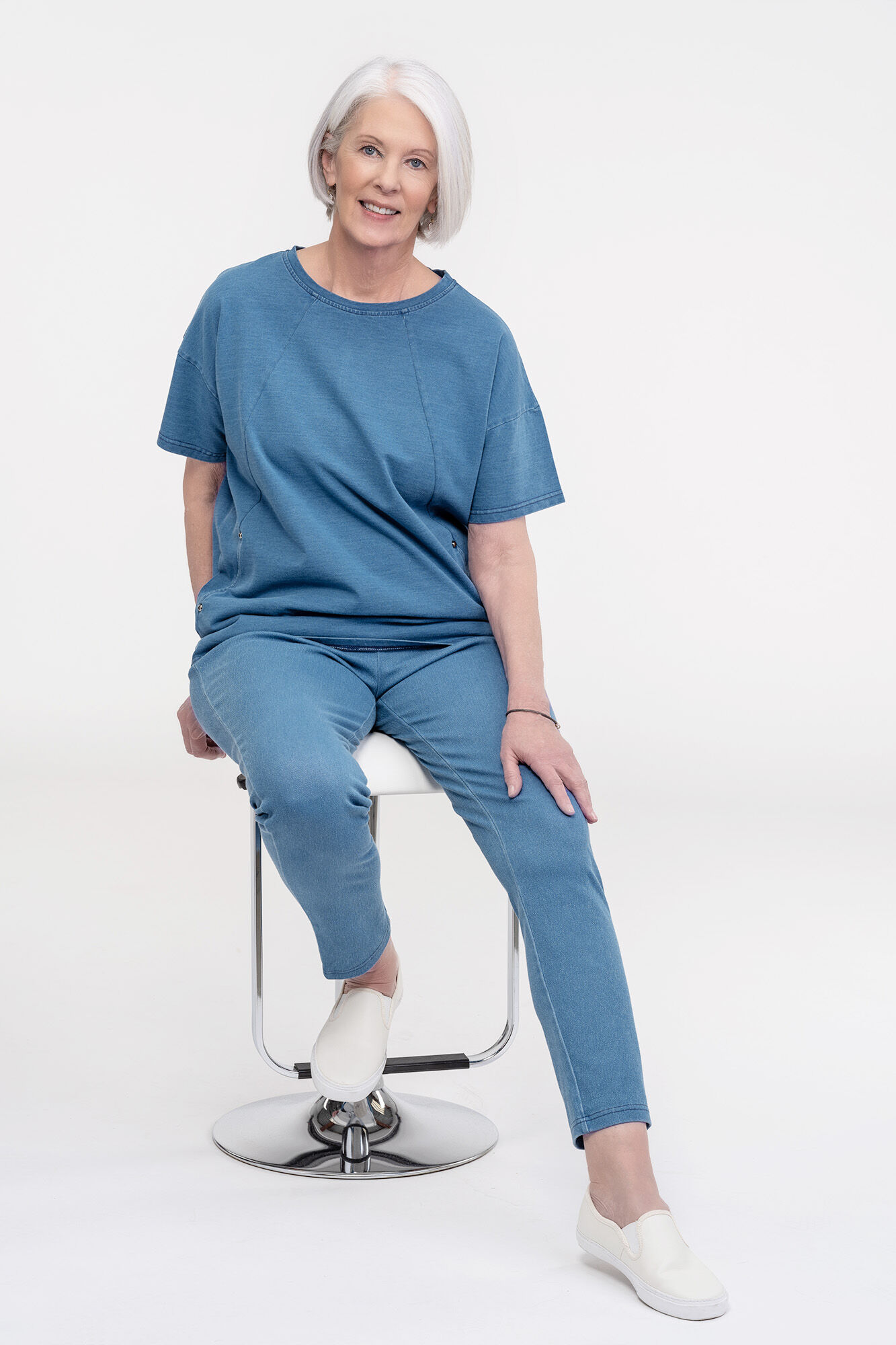 Pull On Ankle Length Leggings Image 2