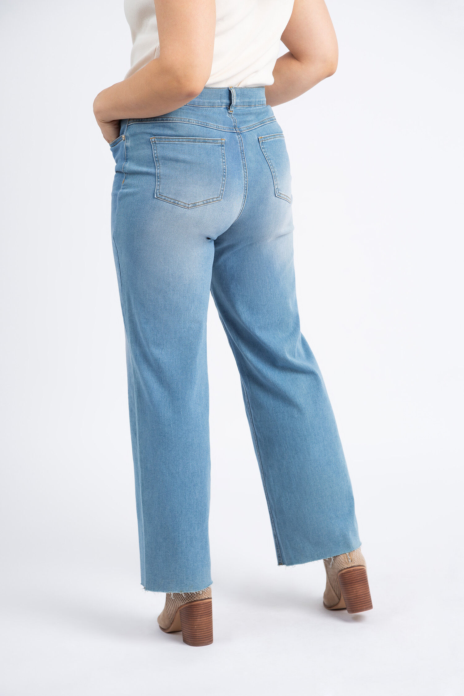 Brooke Wide Leg Jeans Image 3
