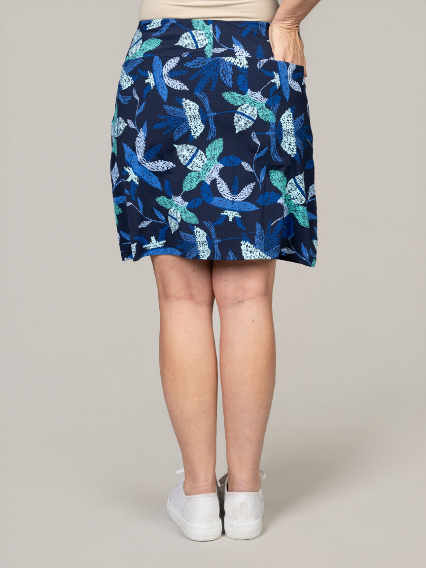 Pull-On Active Skort With Pockets