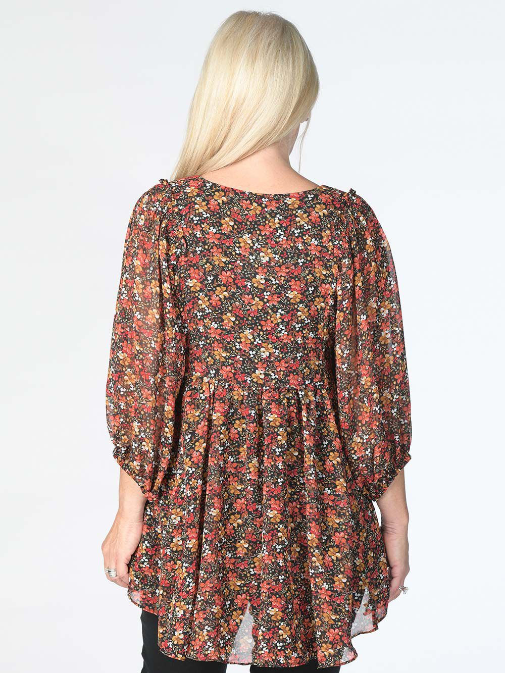 Ditsy-Daze Floral Top Image 3