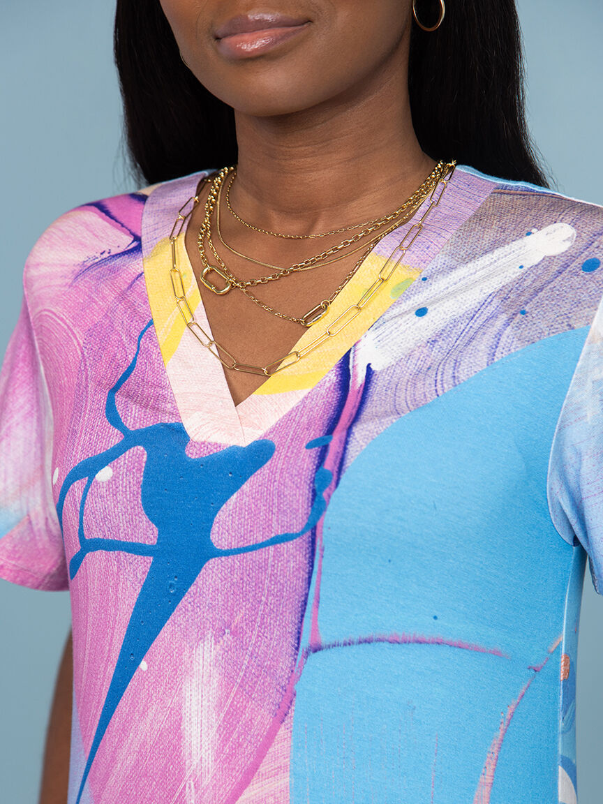 Art Collection Maxi Dress  Image 4