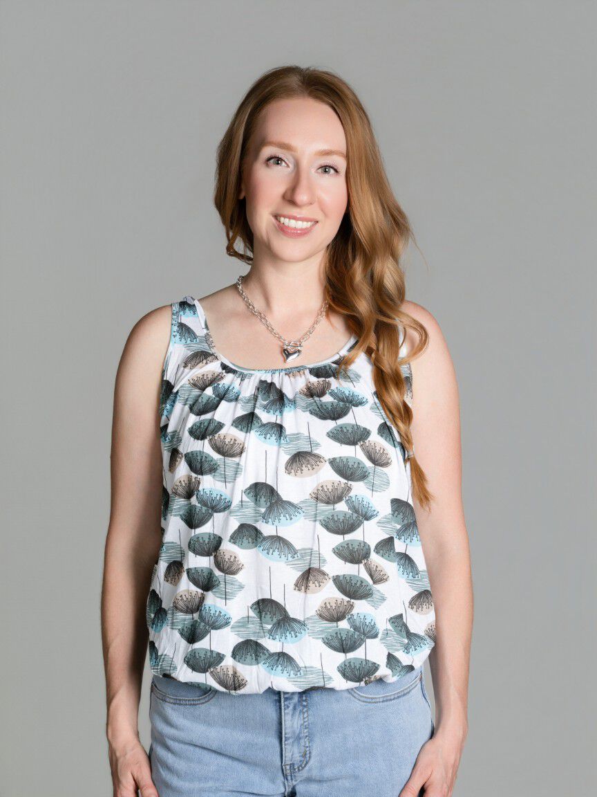 Sleeveless Flowy Top