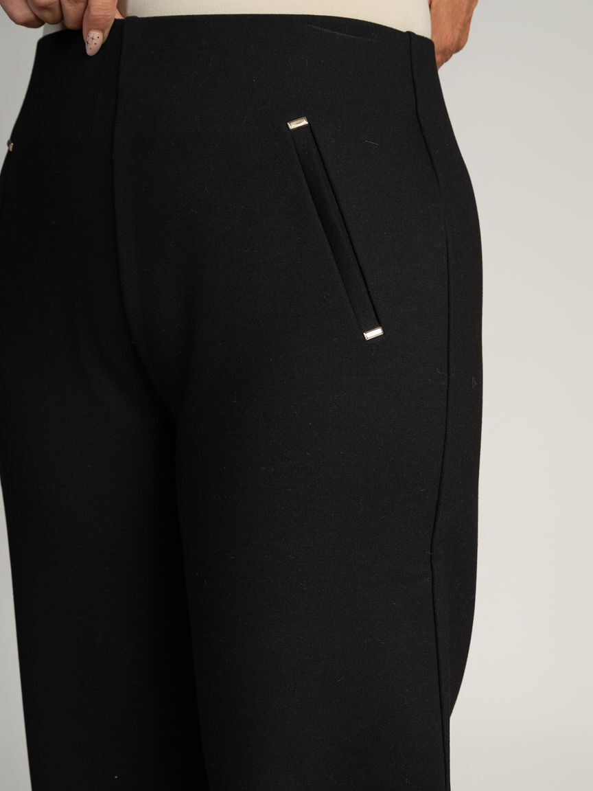 Straight Leg Pull-On Pants