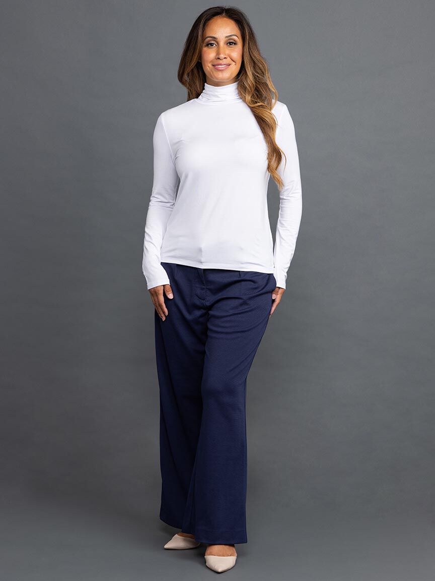 Long Sleeve Turtleneck Top  Image 1