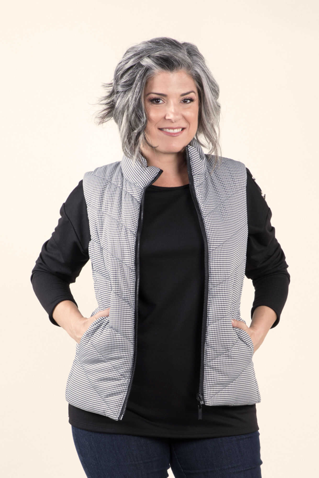 Reversible Outerwear Vest Image 1