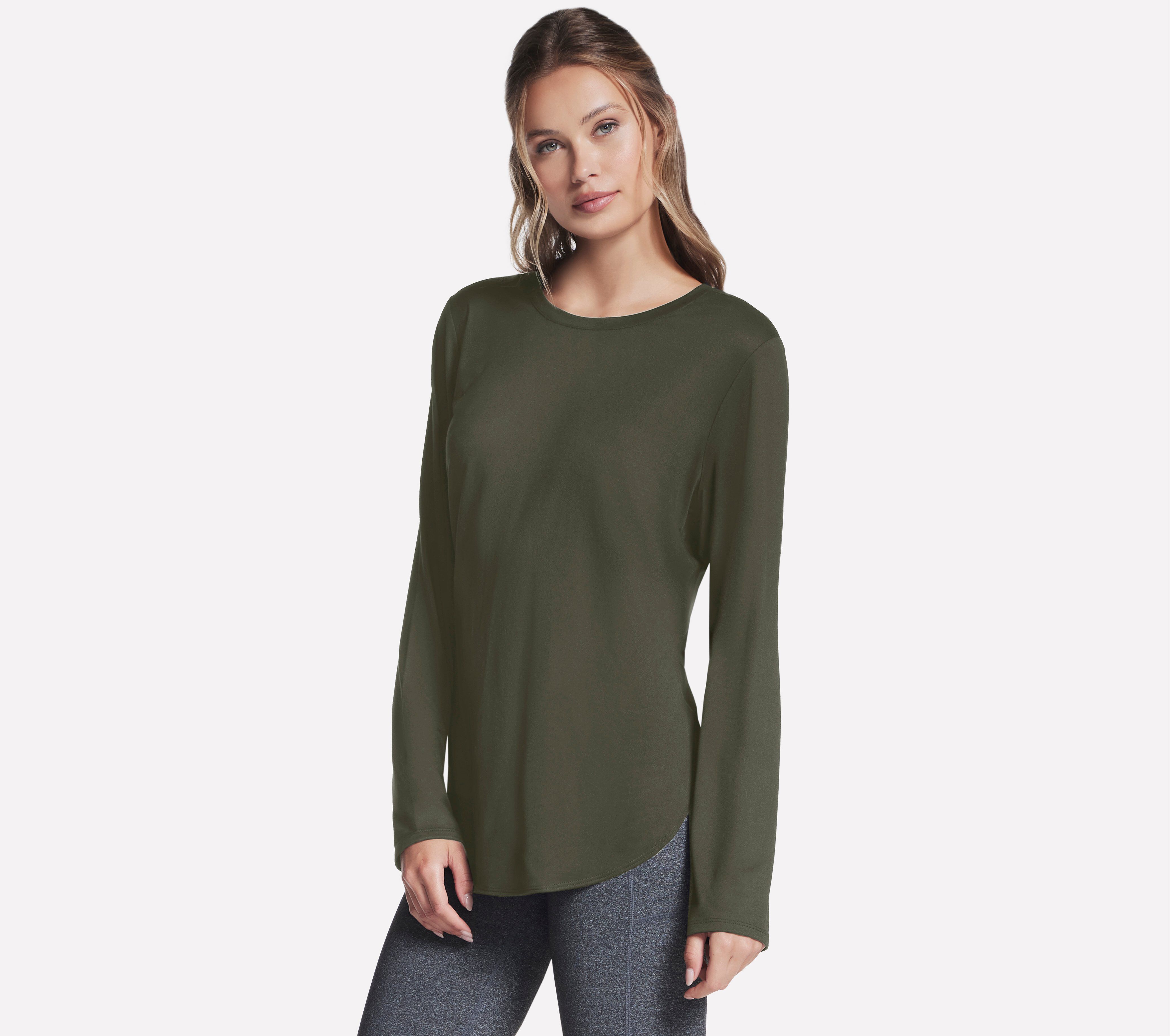 GO DRI Swfit Long Sleeve Tunic Crew