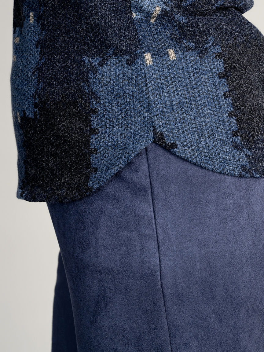 3/4 Sleeve V-Neck Knit Top