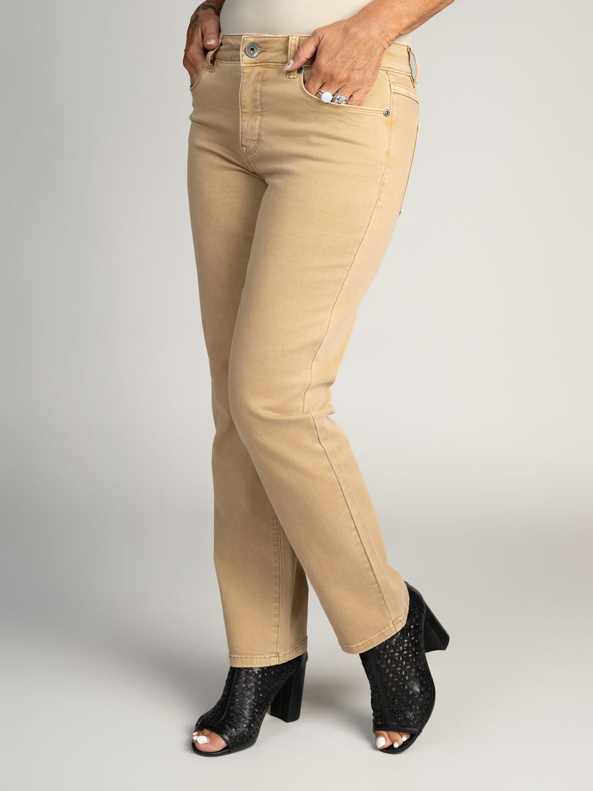 Petite 5 Pocket Colored Jeans 