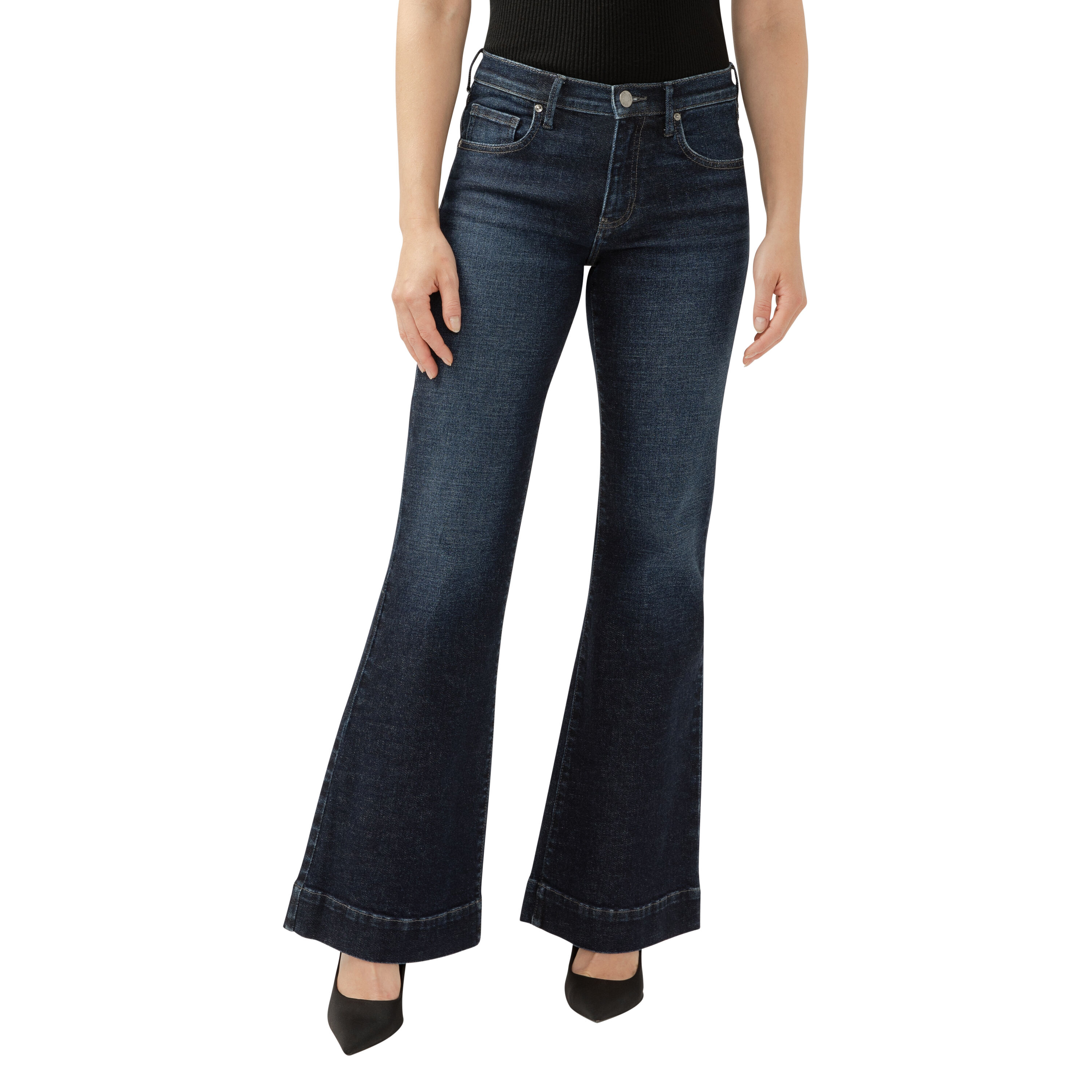 Kait Mid-Rise Flare Jean  Image 1