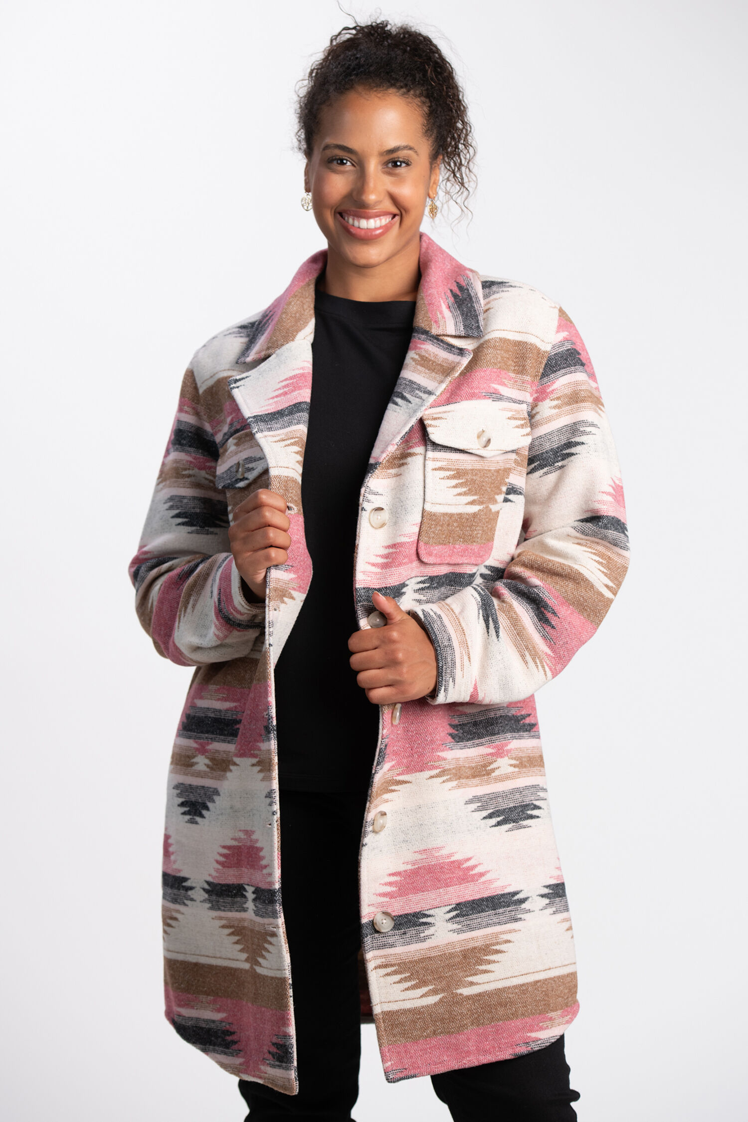 Aztec Shacket Image 1