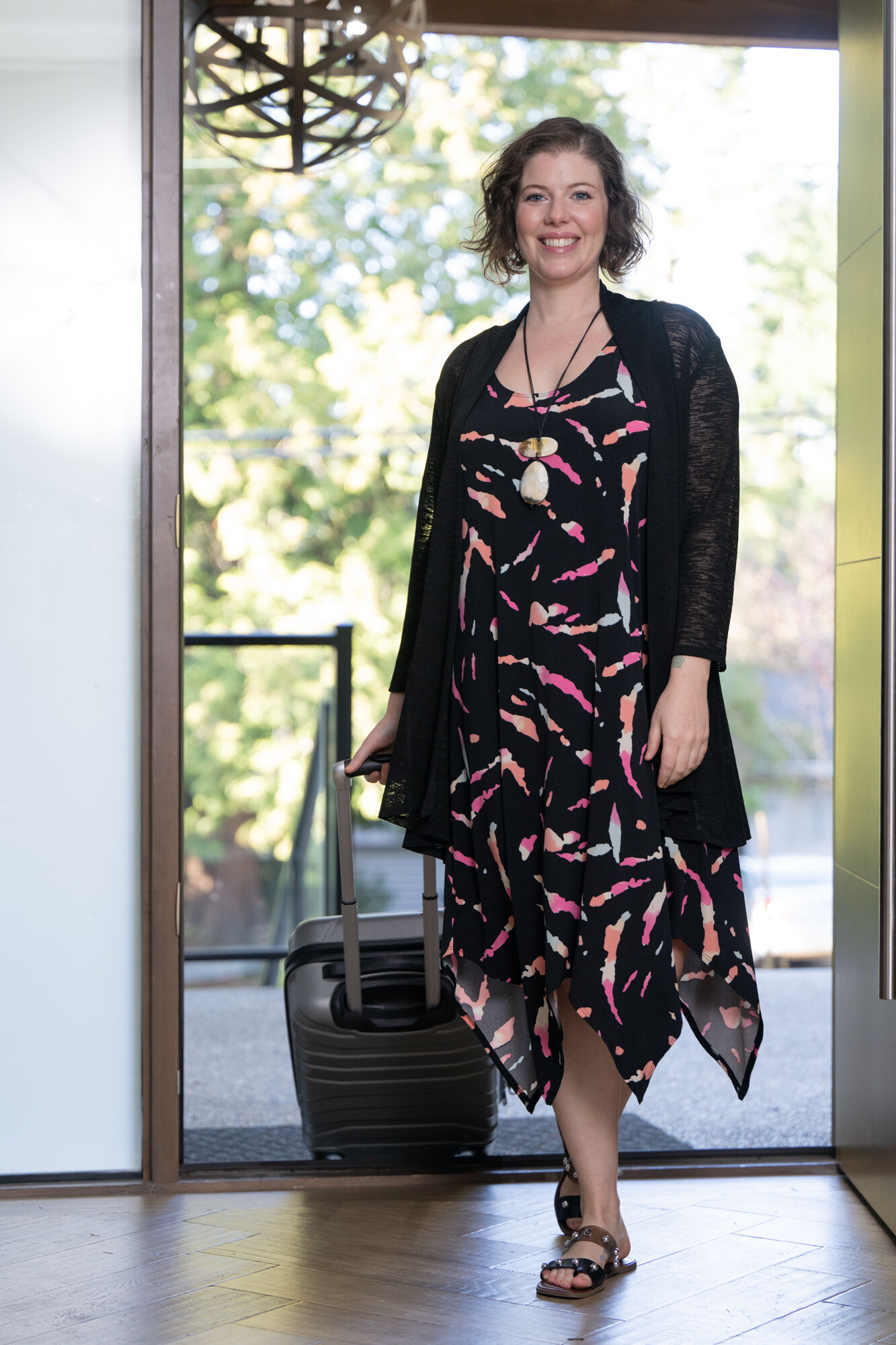 Sheer Travel Cardigan Image 1