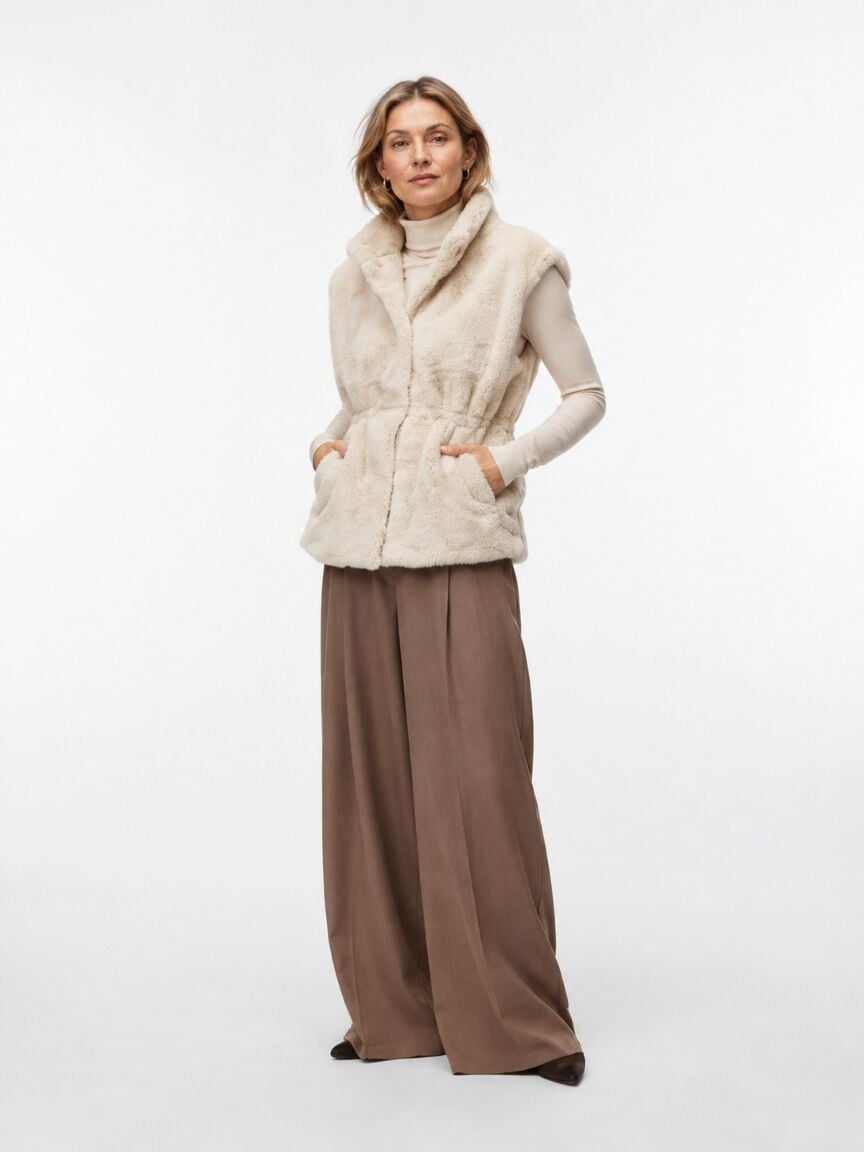 Faux Fur Vest