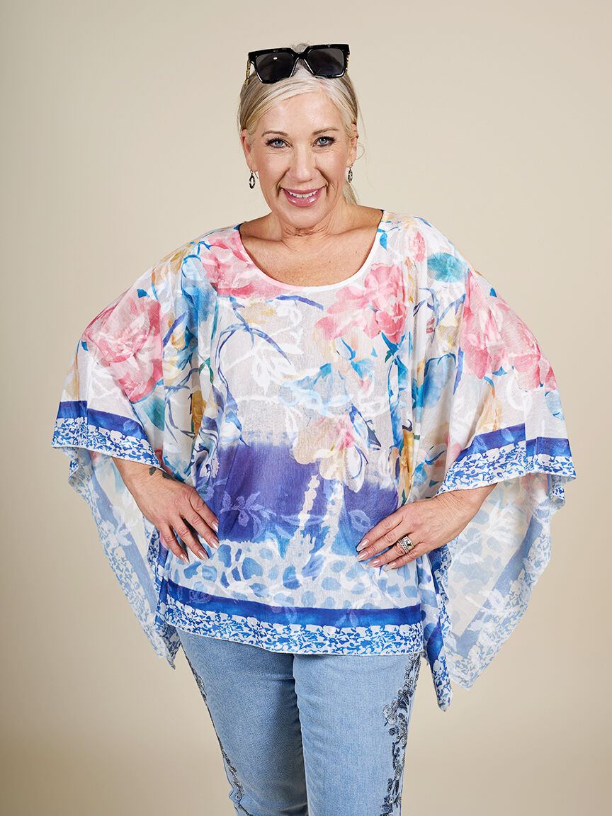 Sheer Poncho  Image 1