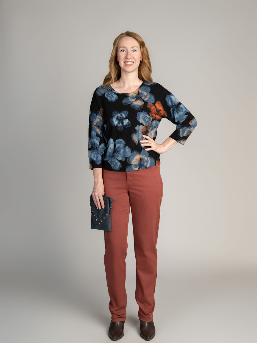 &frac34; Sleeve Sweater