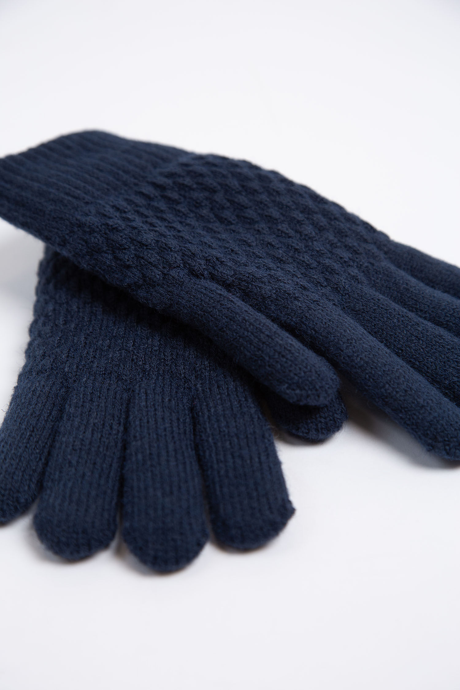 Jacquard Knit Gloves Image 4