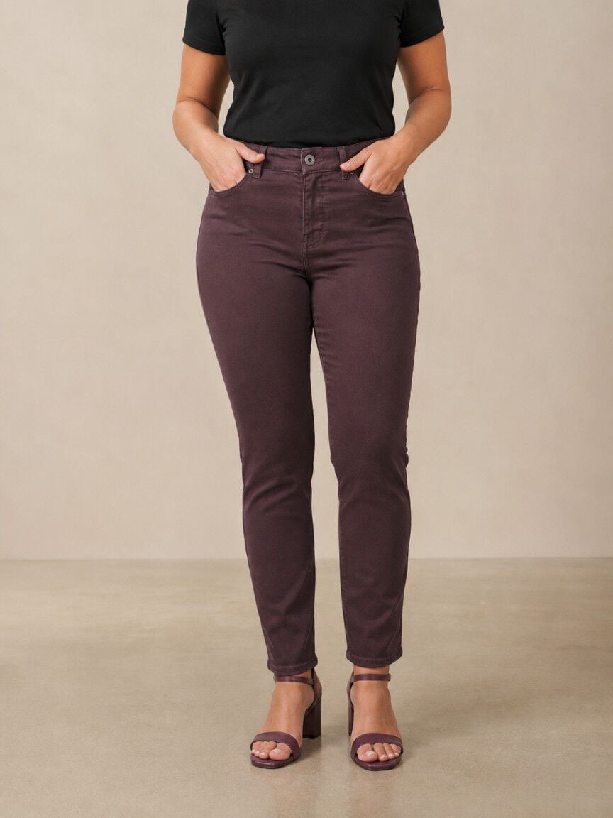 5 Pocket Colored Jeans 