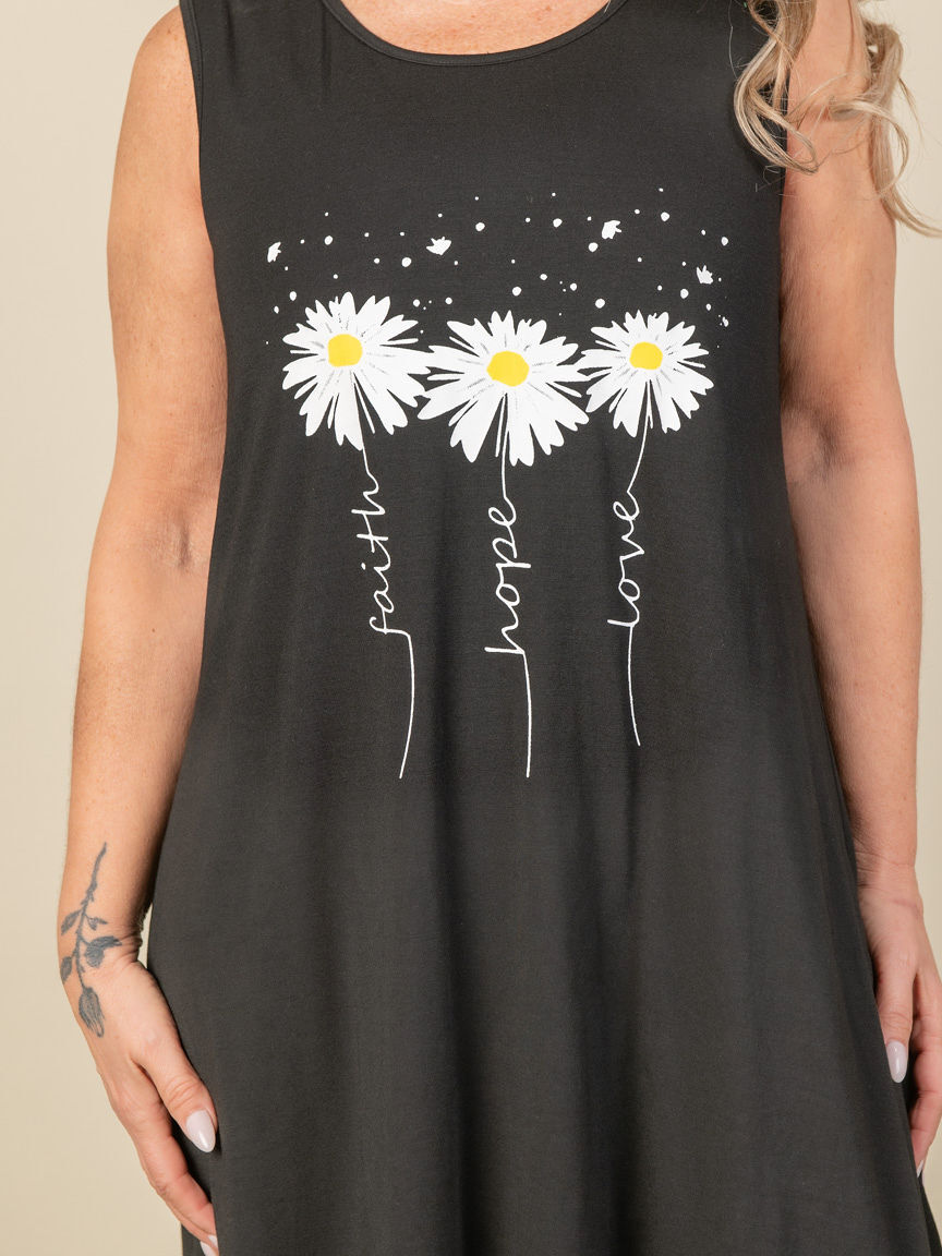 Sleeveless Flowy Midi Dress Image 3