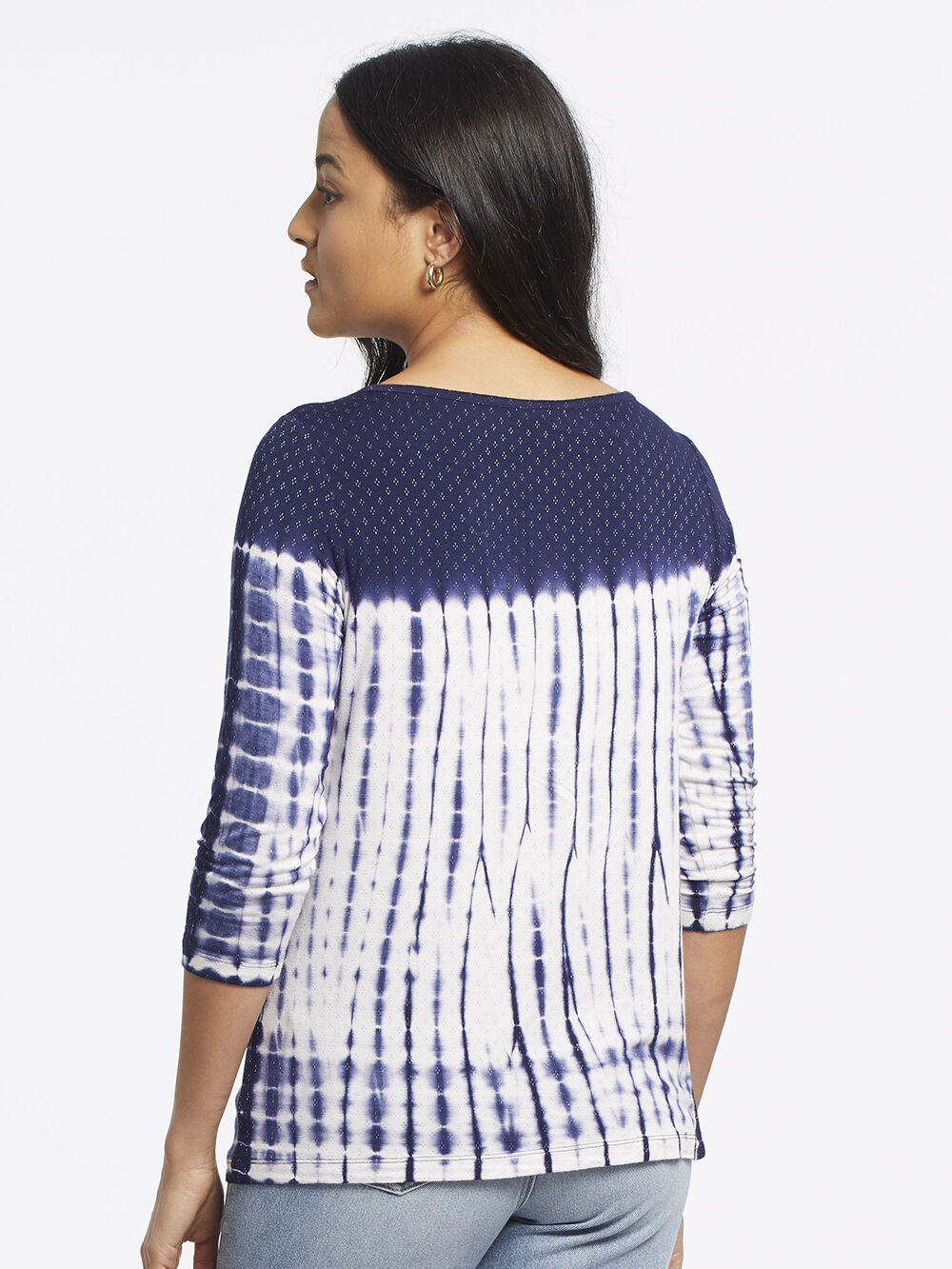 Navy Tie-Dye Shirt Image 2