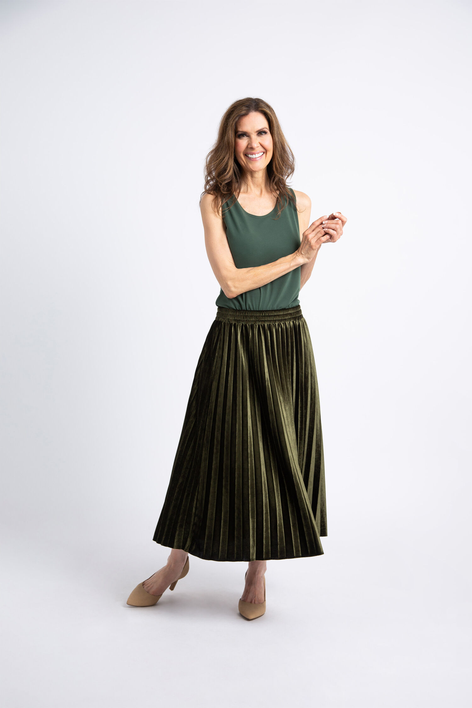 Basic Solid Cami Tank Image 1