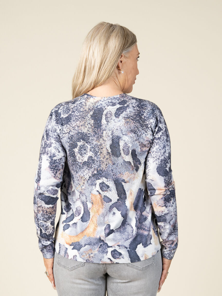 Long Sleeve 2 Piece Set with Hotfix Detail