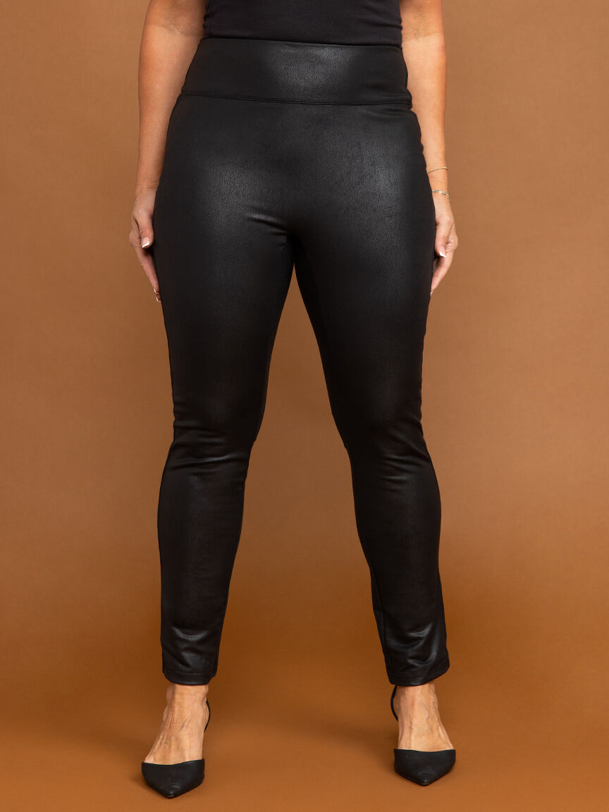 Vegan Leather Legging Image 2