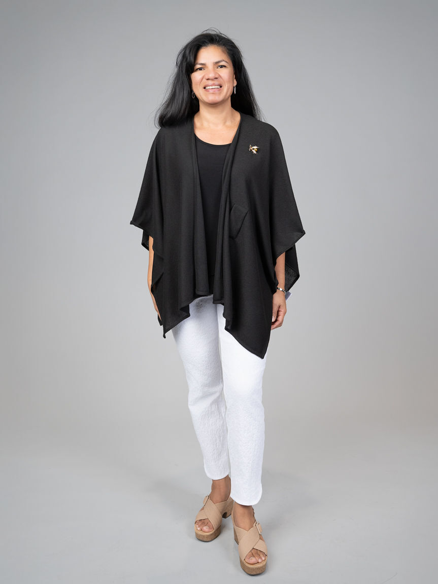 Tie Up Poncho  Image 3