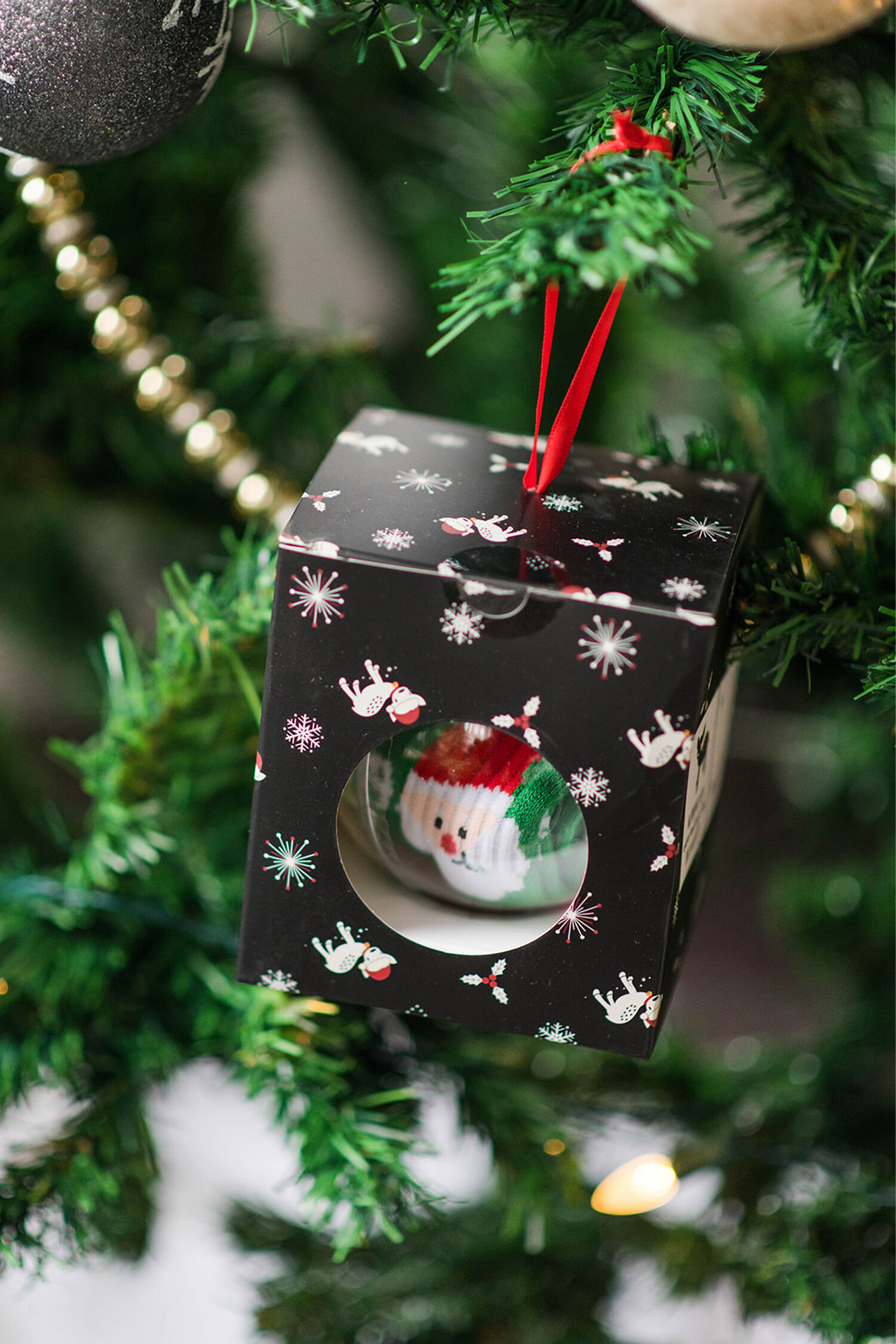 Nutcracker Ornament Bamboo Socks  Image 3