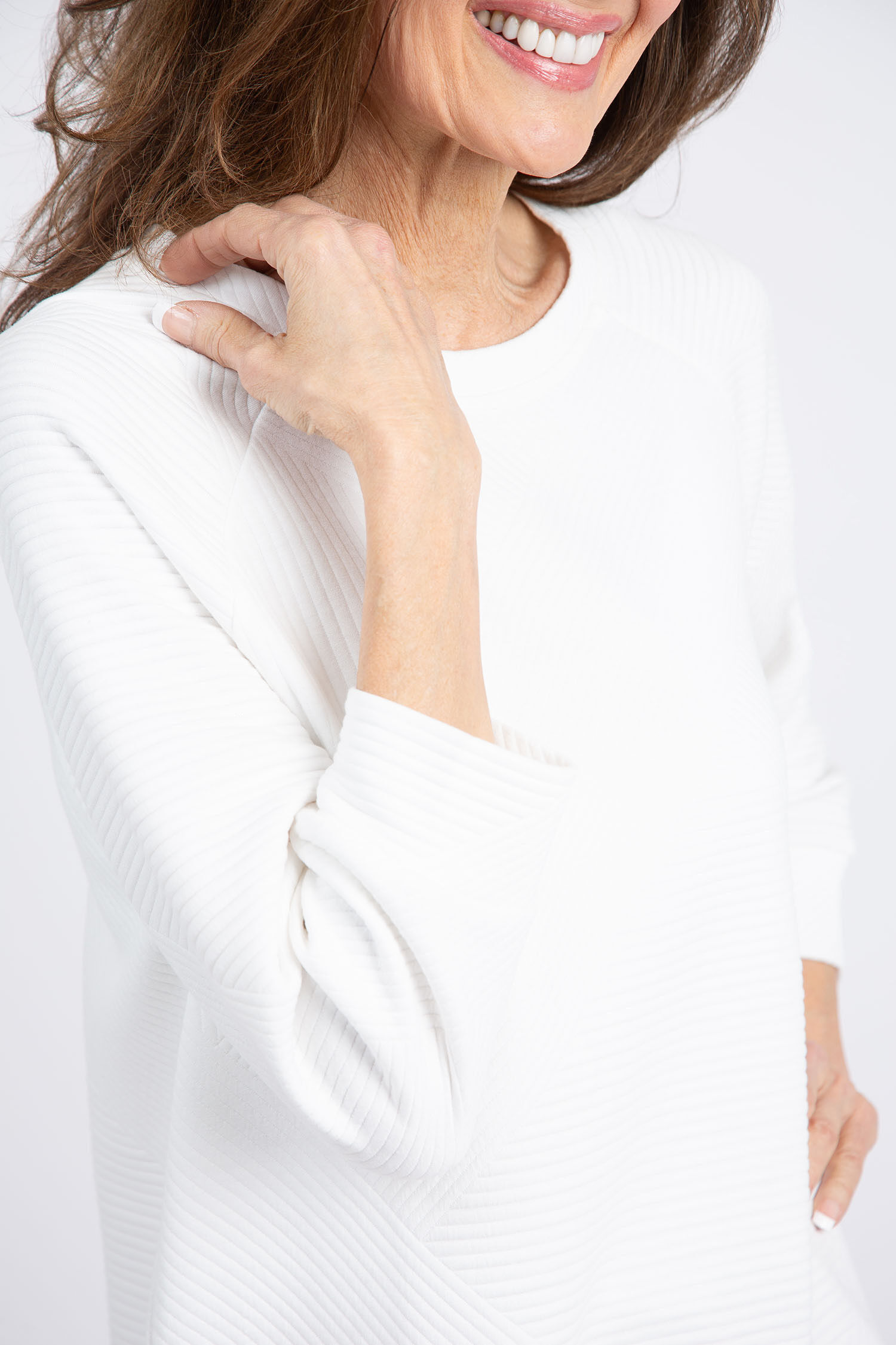 Quilted Raglan Top Image 4