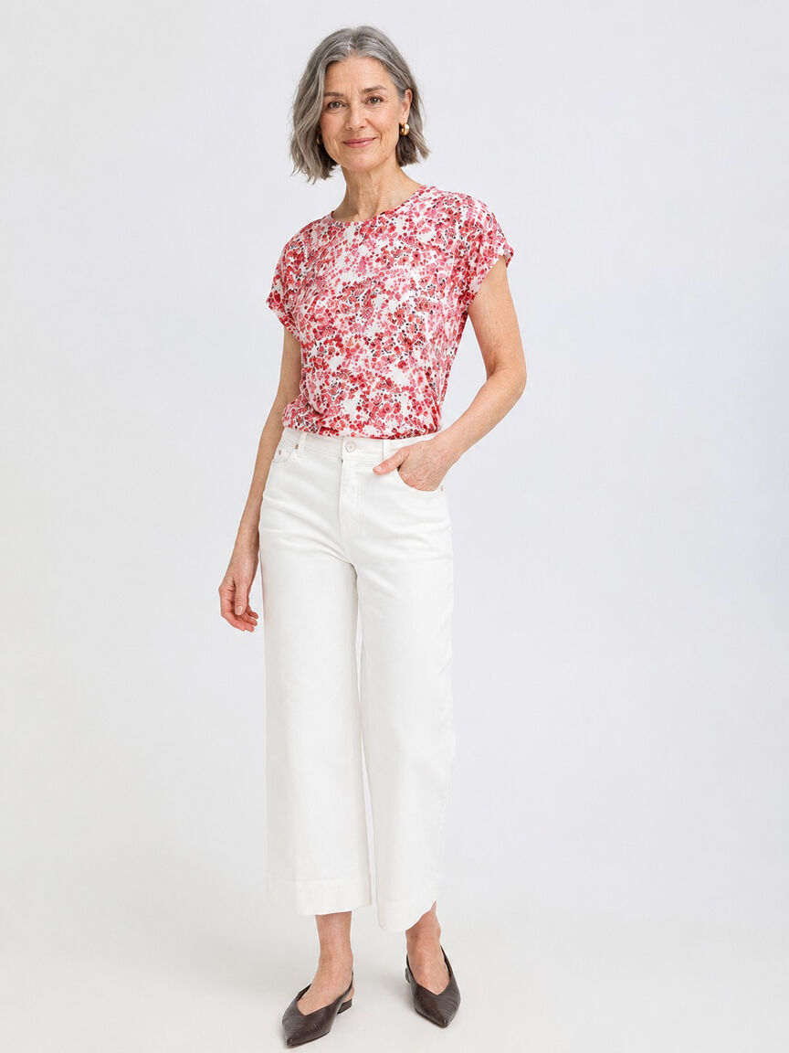 Short Sleeve Crew Neck Shirt