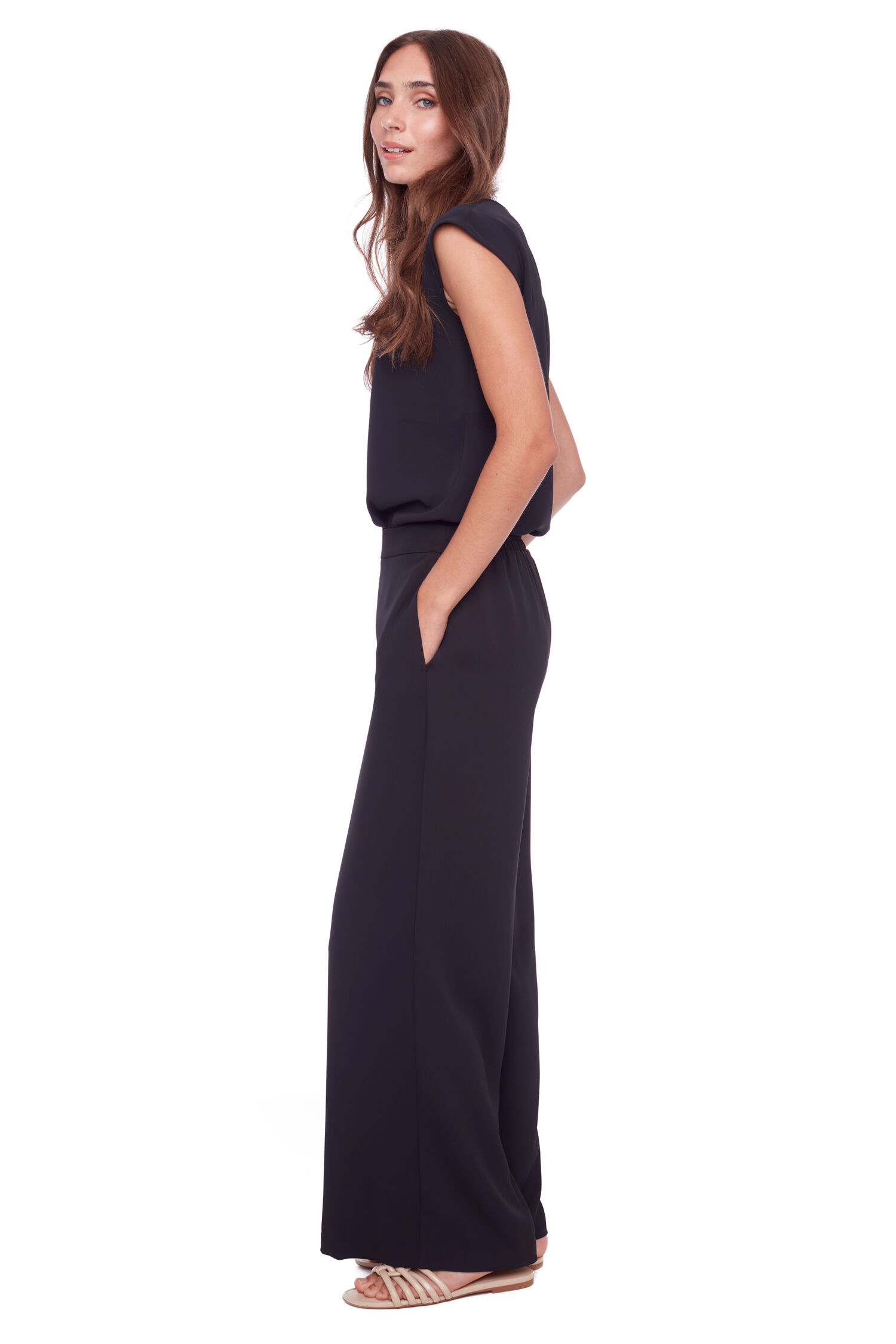 Body Shaping Wide Leg Pant Image 3