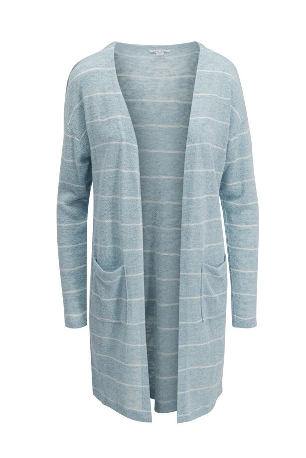 Tribal Striped Long Cardigan