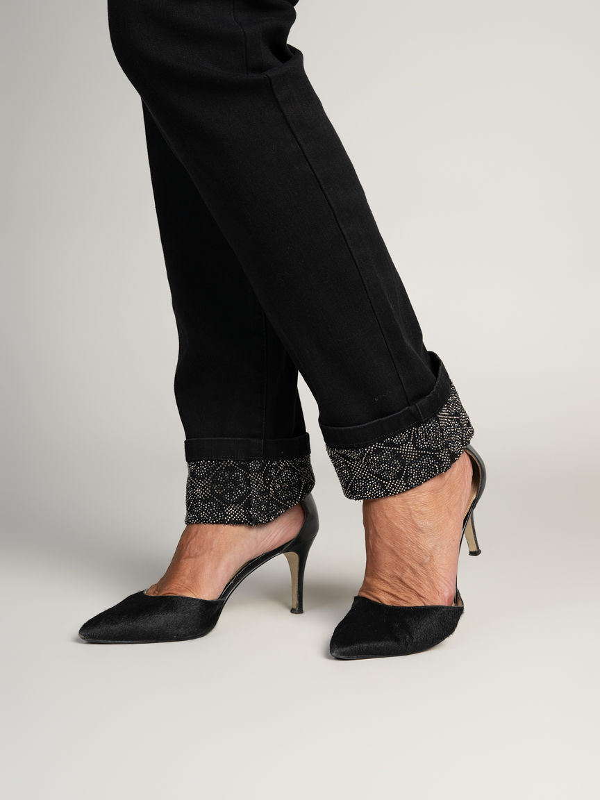 Hotfix Cuff Jeans