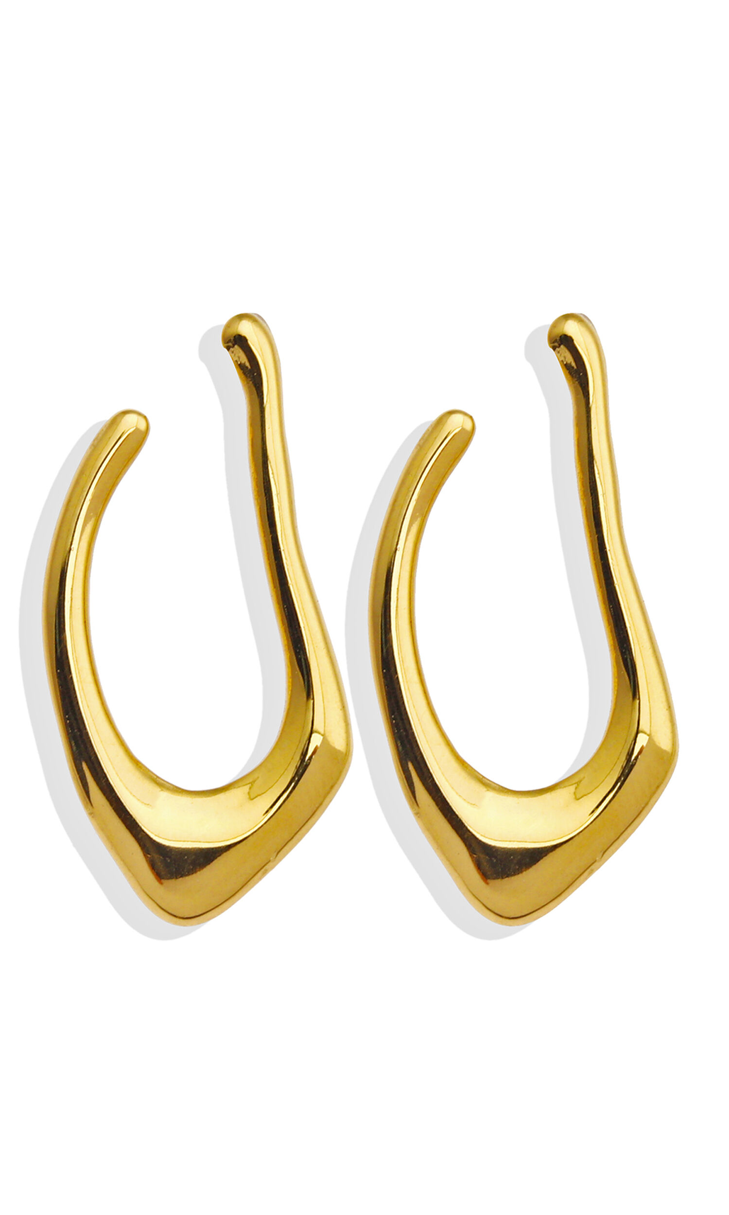 TARAJI Abstract Shaped Hoop Earrings Image 5