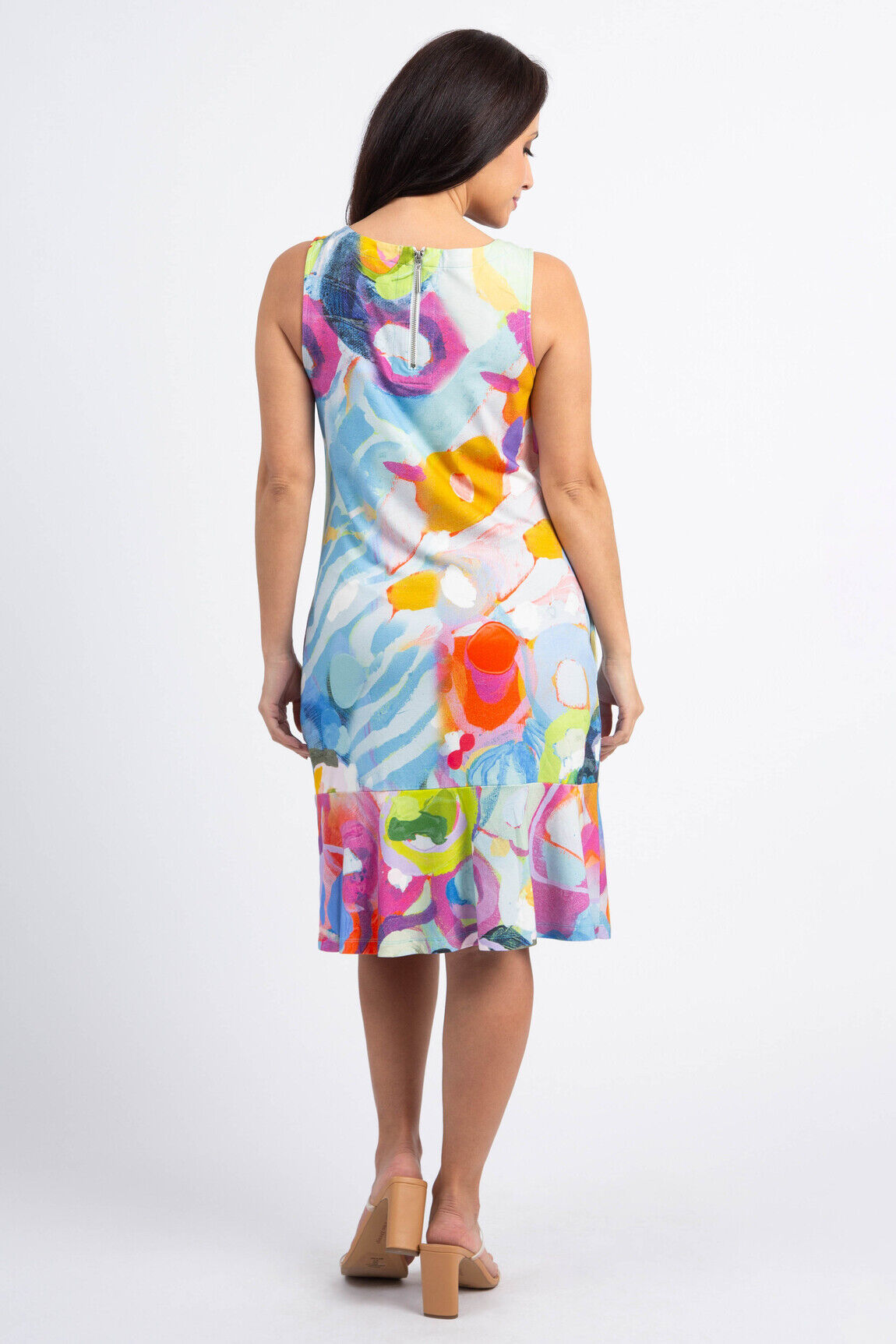 Abstract Art Bamboo Dress Image 3