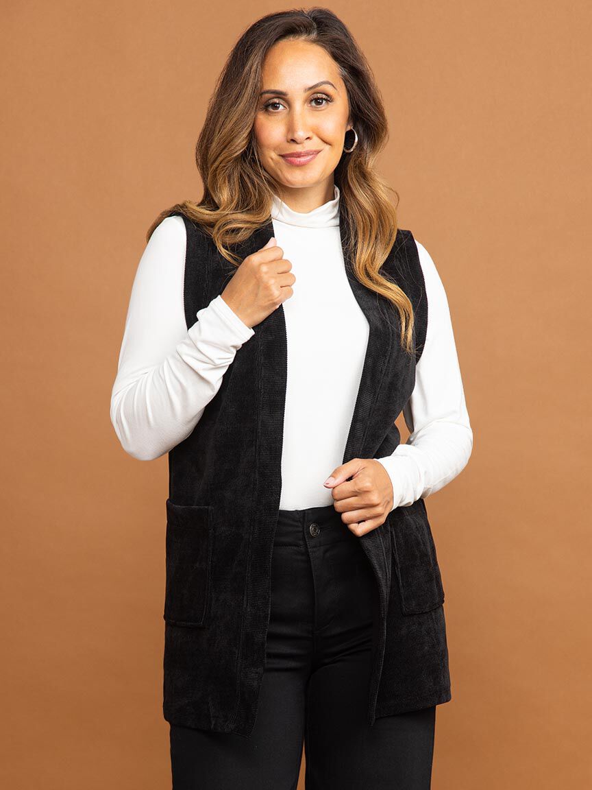 Chenille Short Vest Image 2