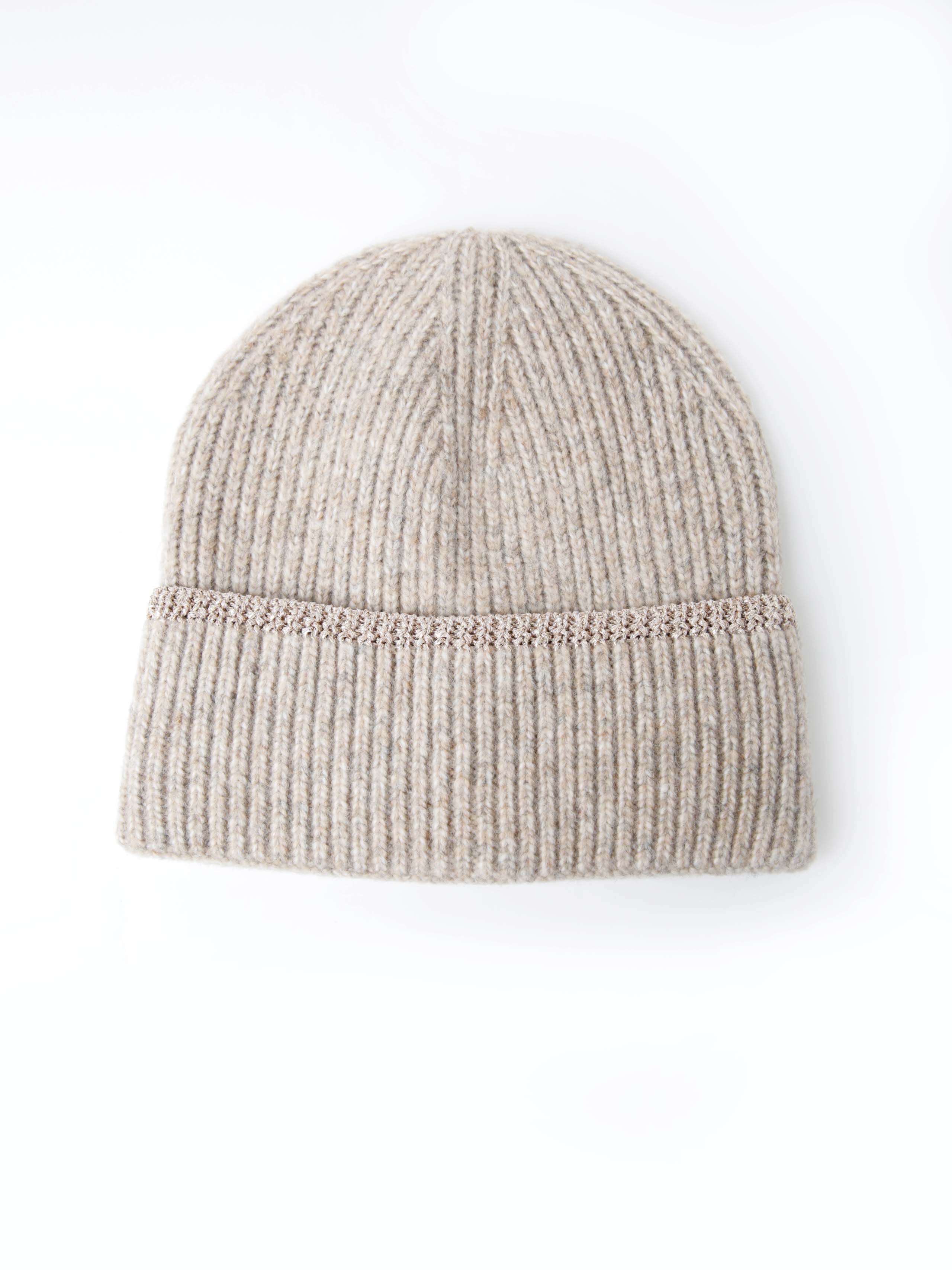 Beanie with Metallic Tipping    Image 1