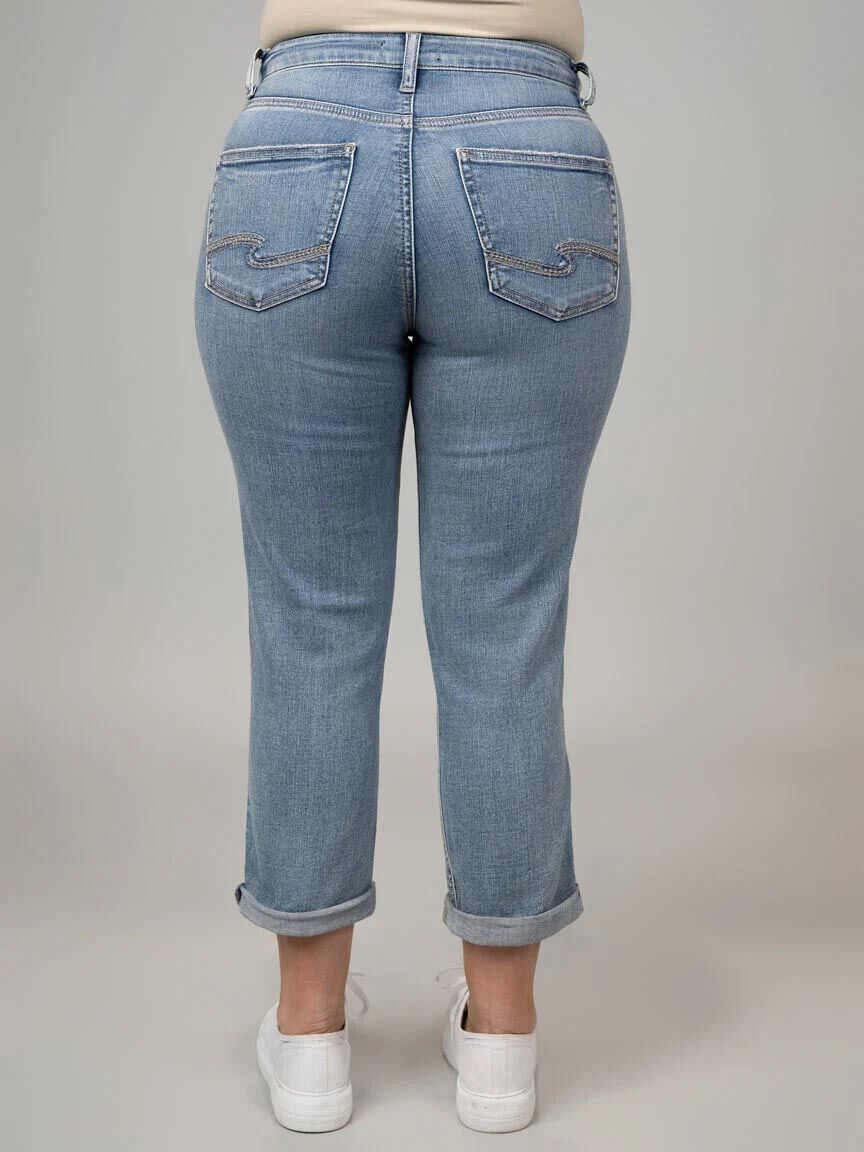 Avery High Rise Luxe Stretch Capri