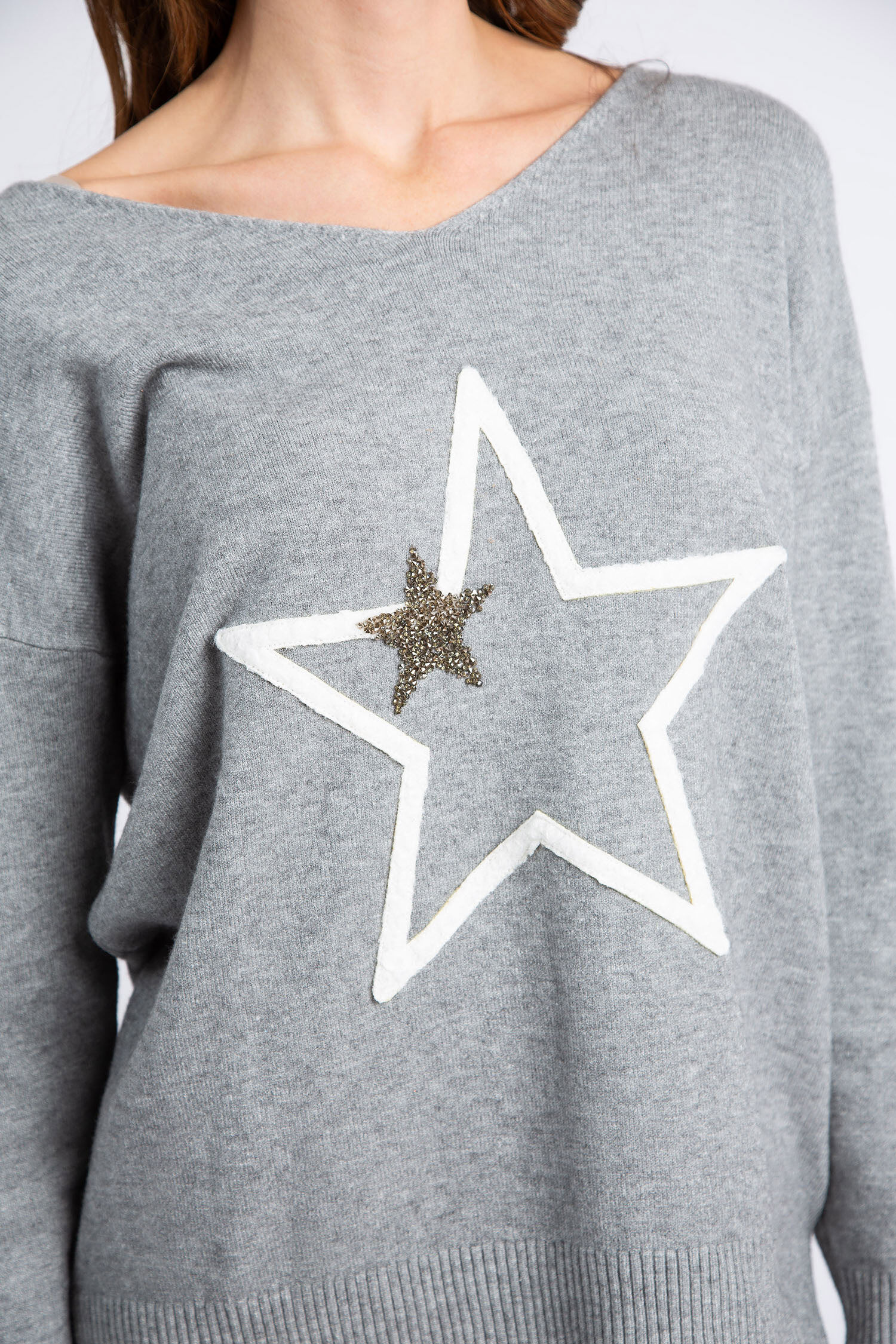 Long Sleeve Star Sweater Image 5