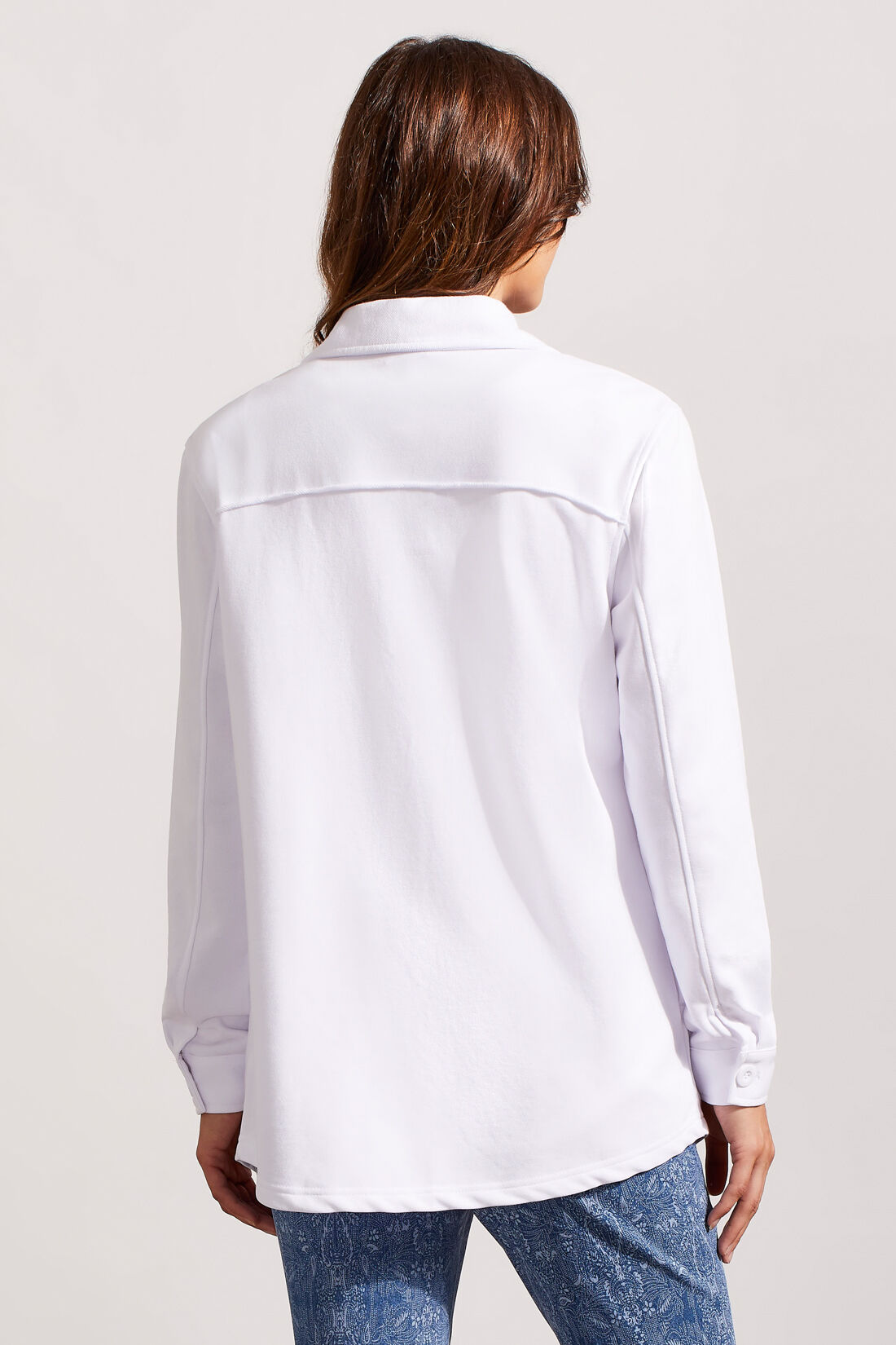 100% Cotton Patch Pocket Shacket Image 2