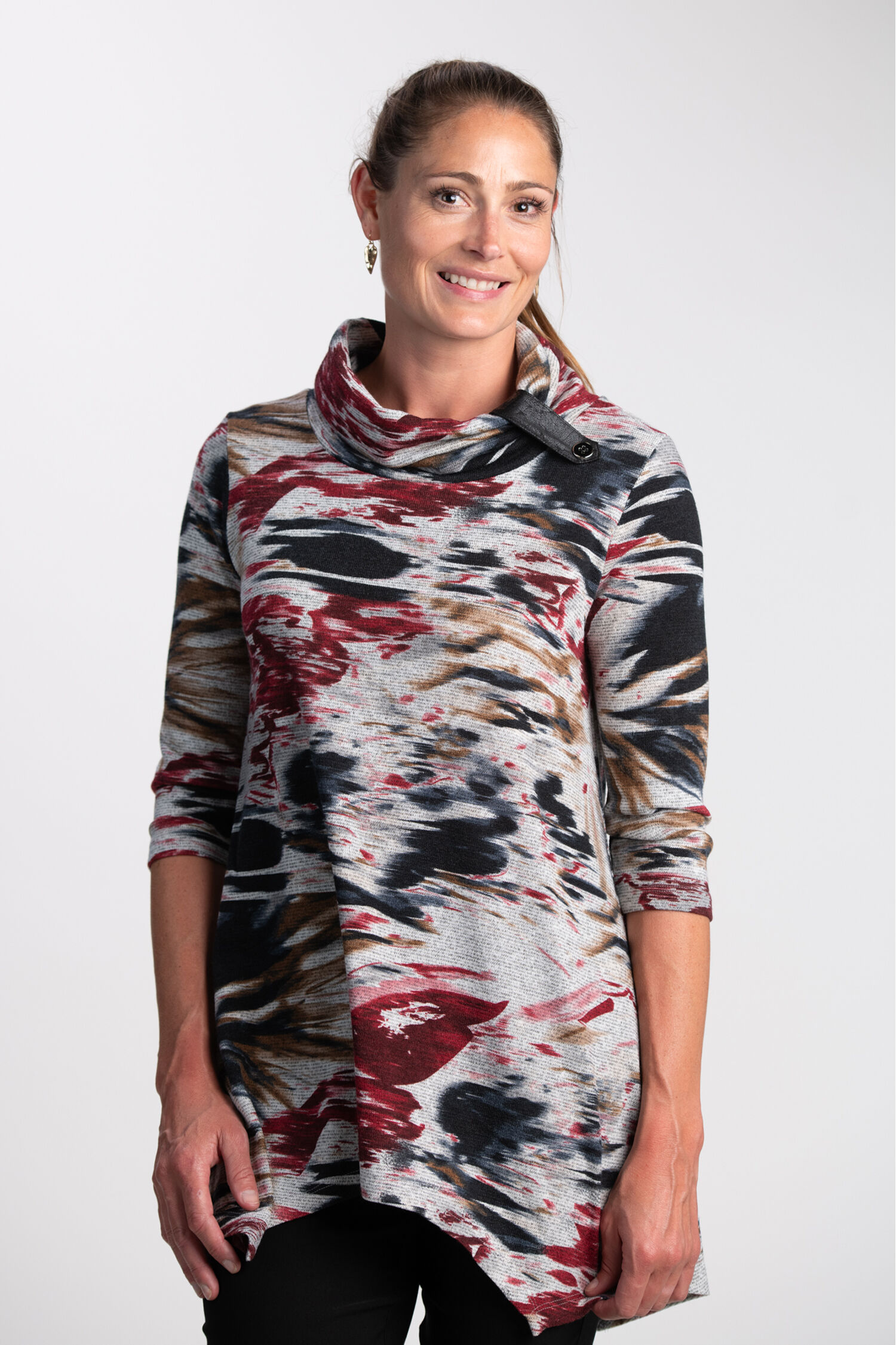 Cowl Neck Tunic Image 1