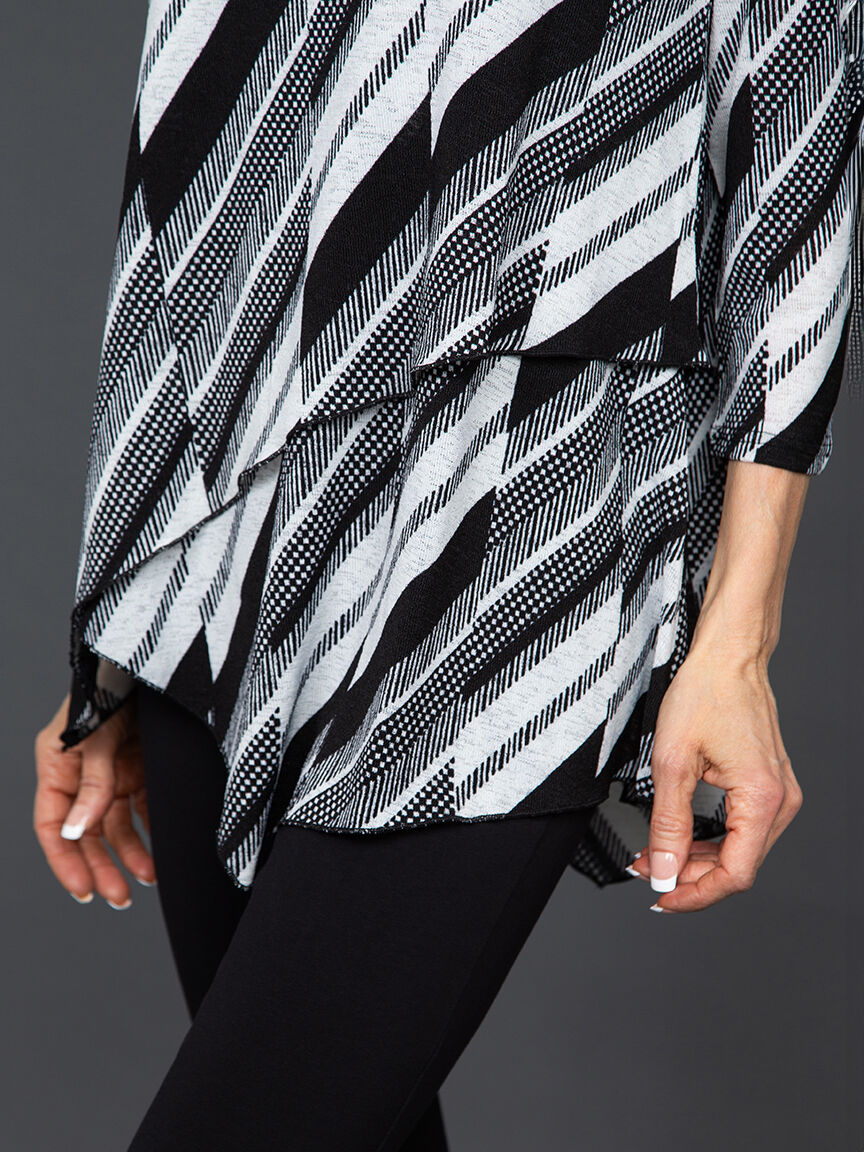 Layered Asymmetrical Hem Top Image 5