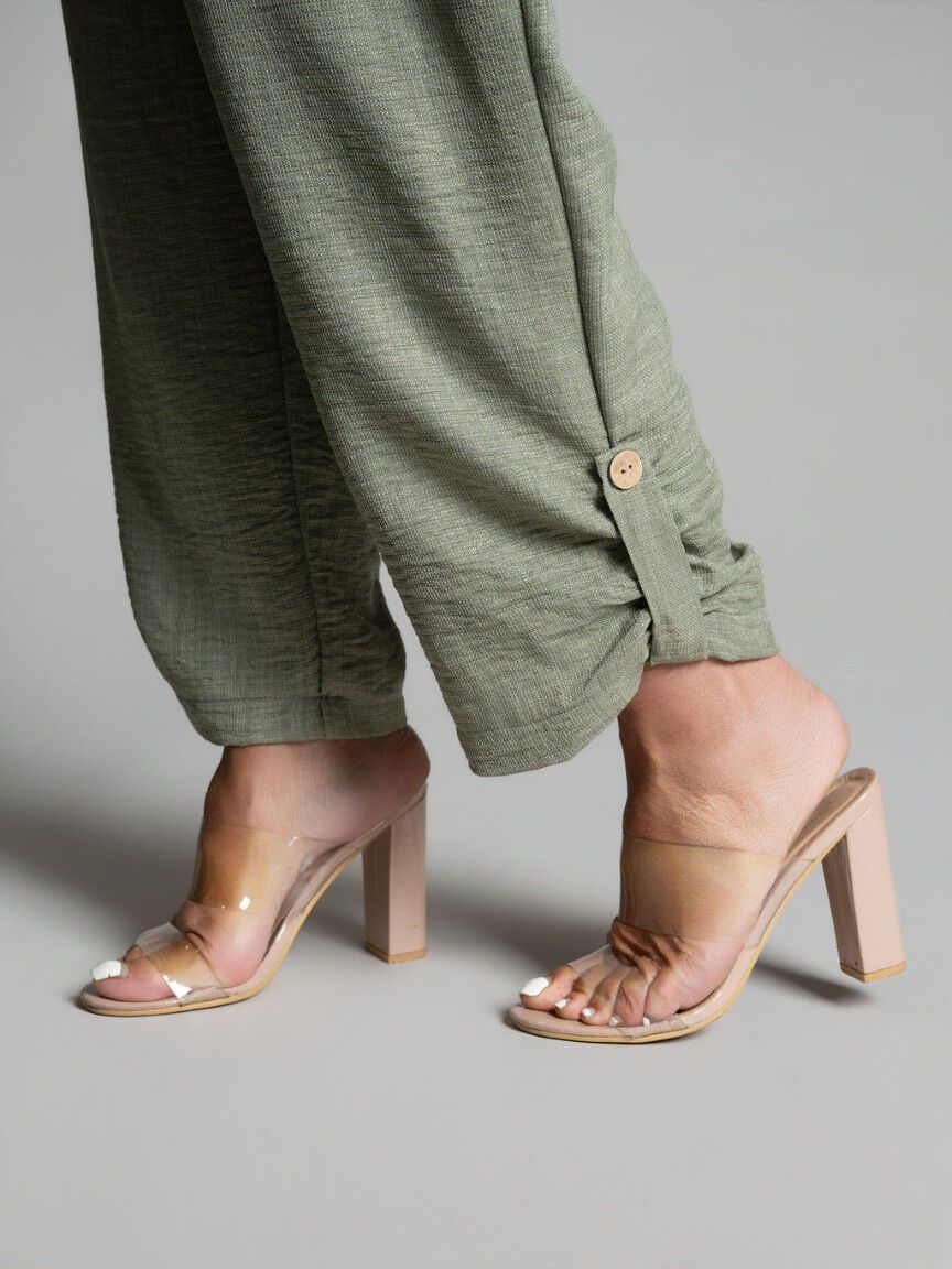Pull-On Relaxed Fit Pants Image 4
