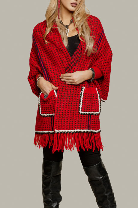 Shawl Style Cardigan Image 3